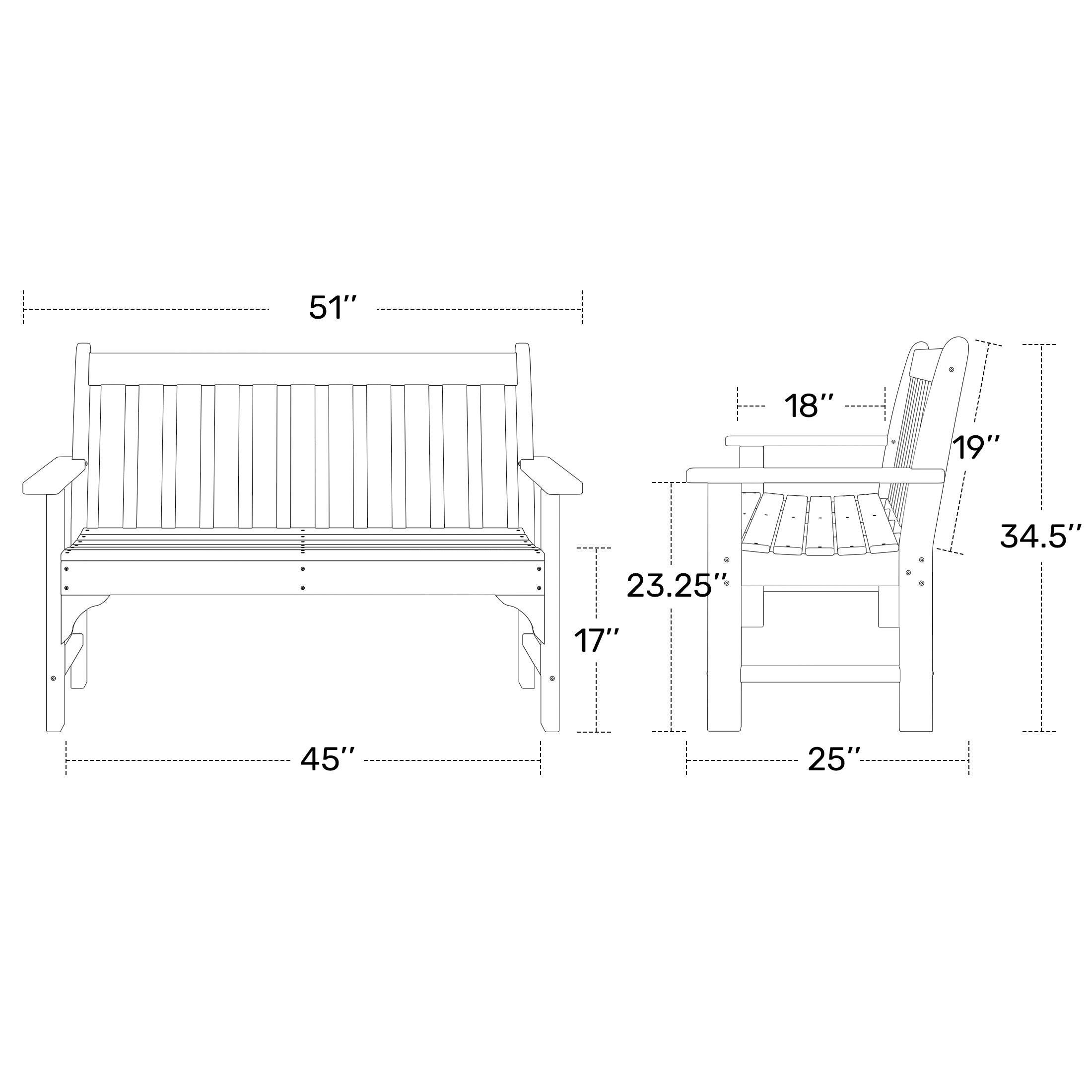 Westin Furniture Laguna Solid Outdoor Conversation Set, Orange, large