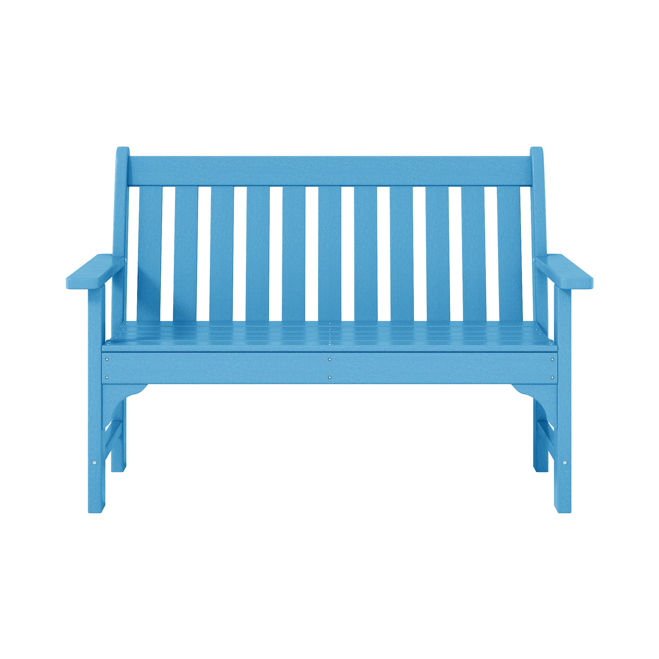 Westin Furniture Laguna Solid Outdoor Conversation Set, Pacific Blue, large
