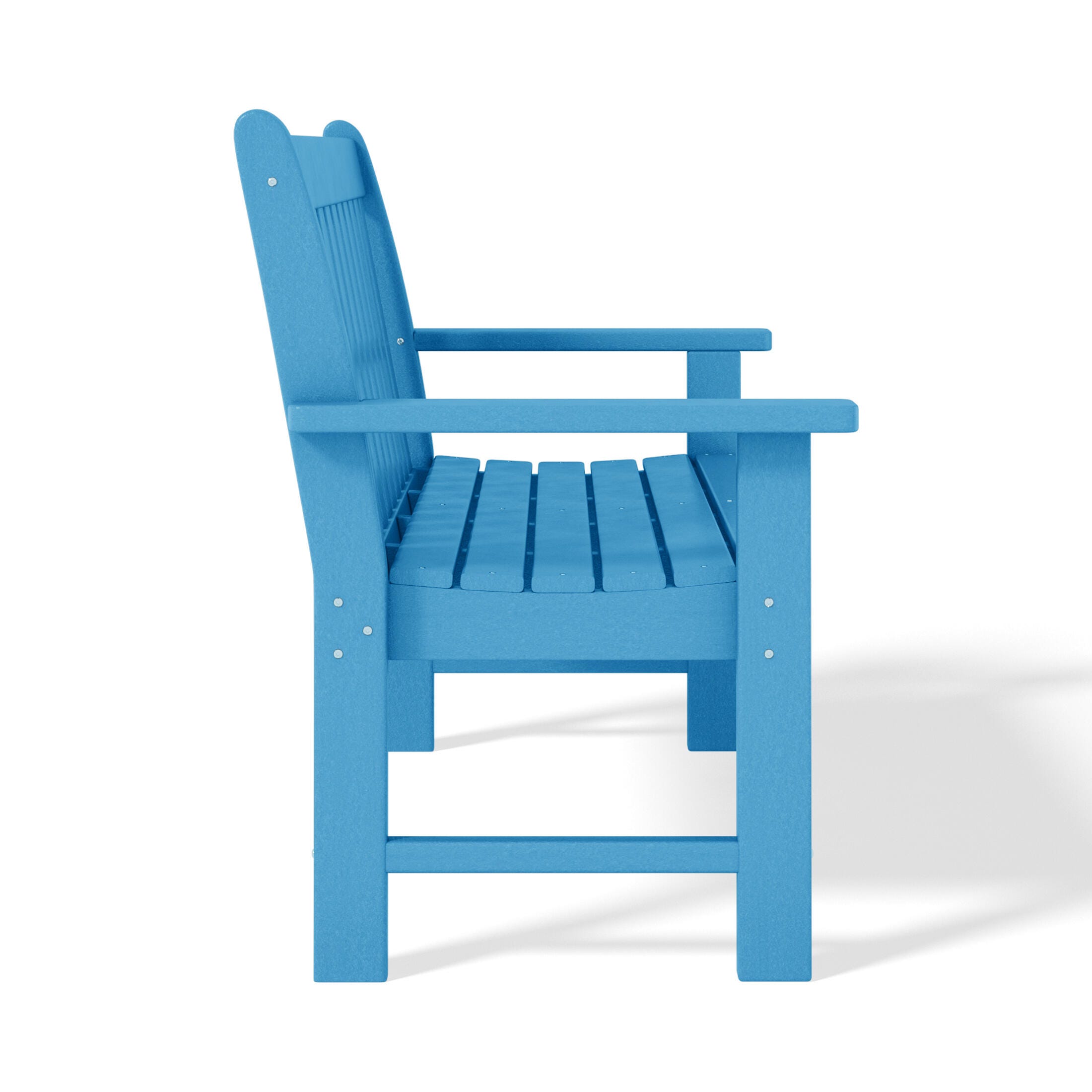 Westin Furniture Laguna Solid Outdoor Conversation Set, Pacific Blue, large