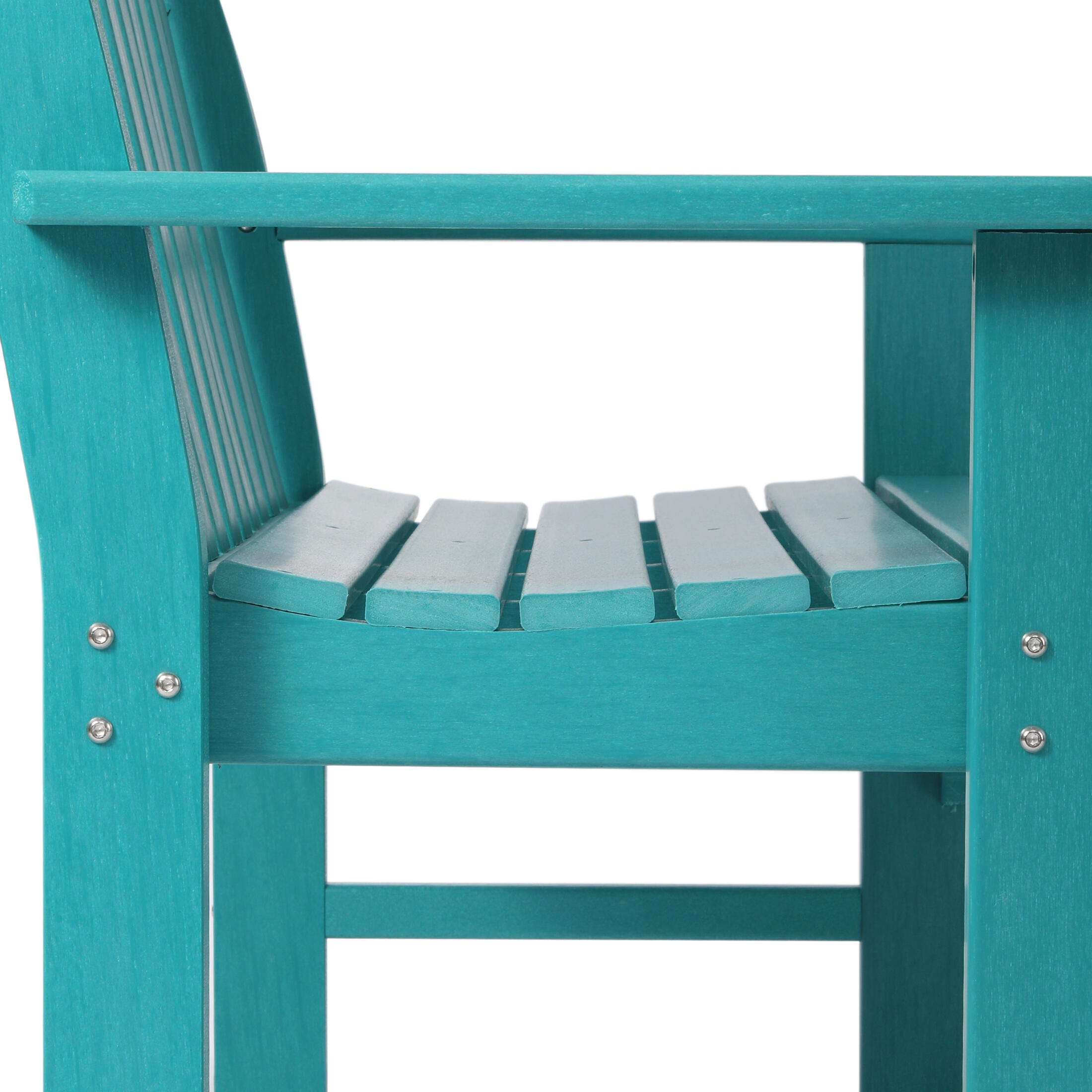Westin Furniture Laguna Solid Outdoor Conversation Set, Turquoise, large