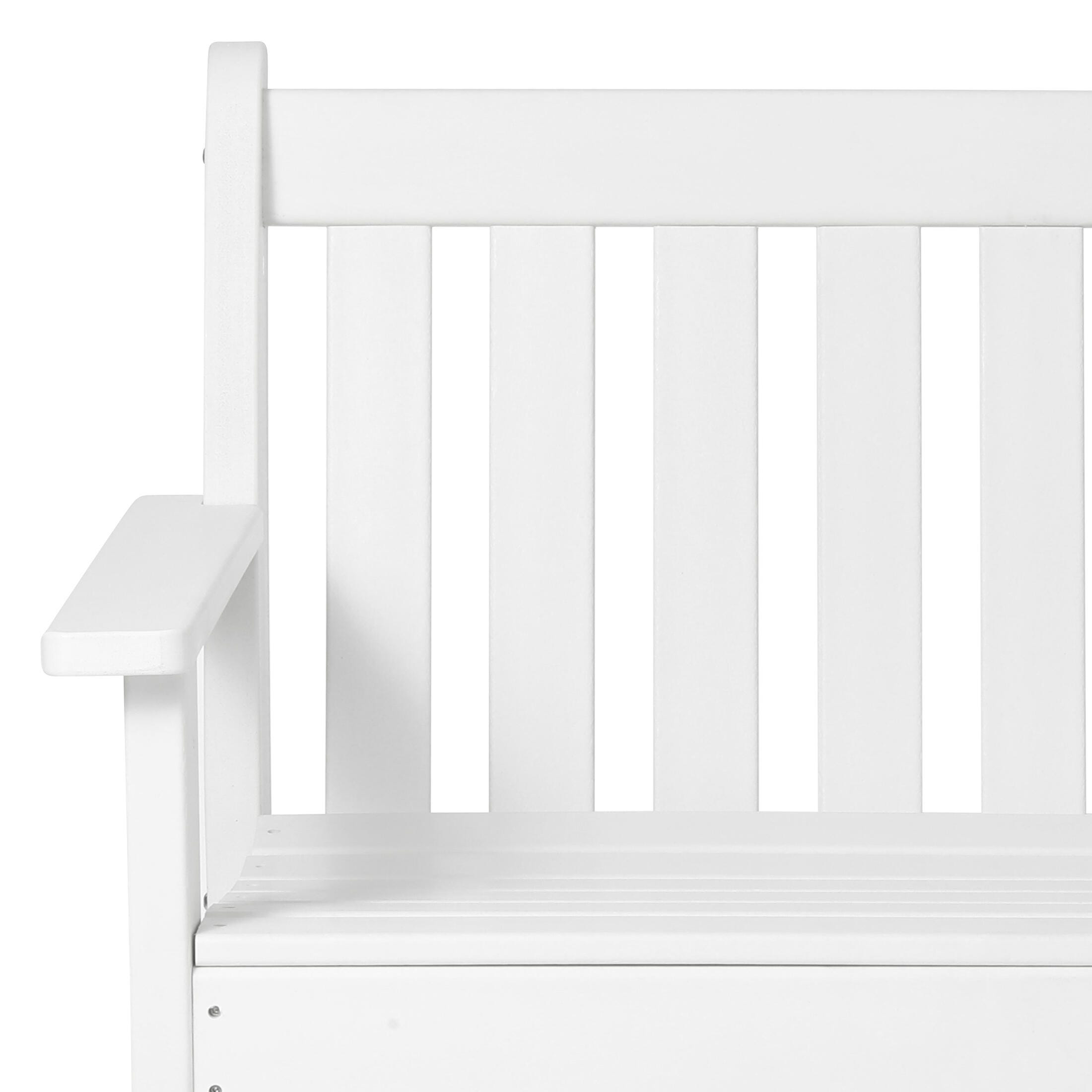 Westin Furniture Laguna Solid Outdoor Conversation Set, White, large