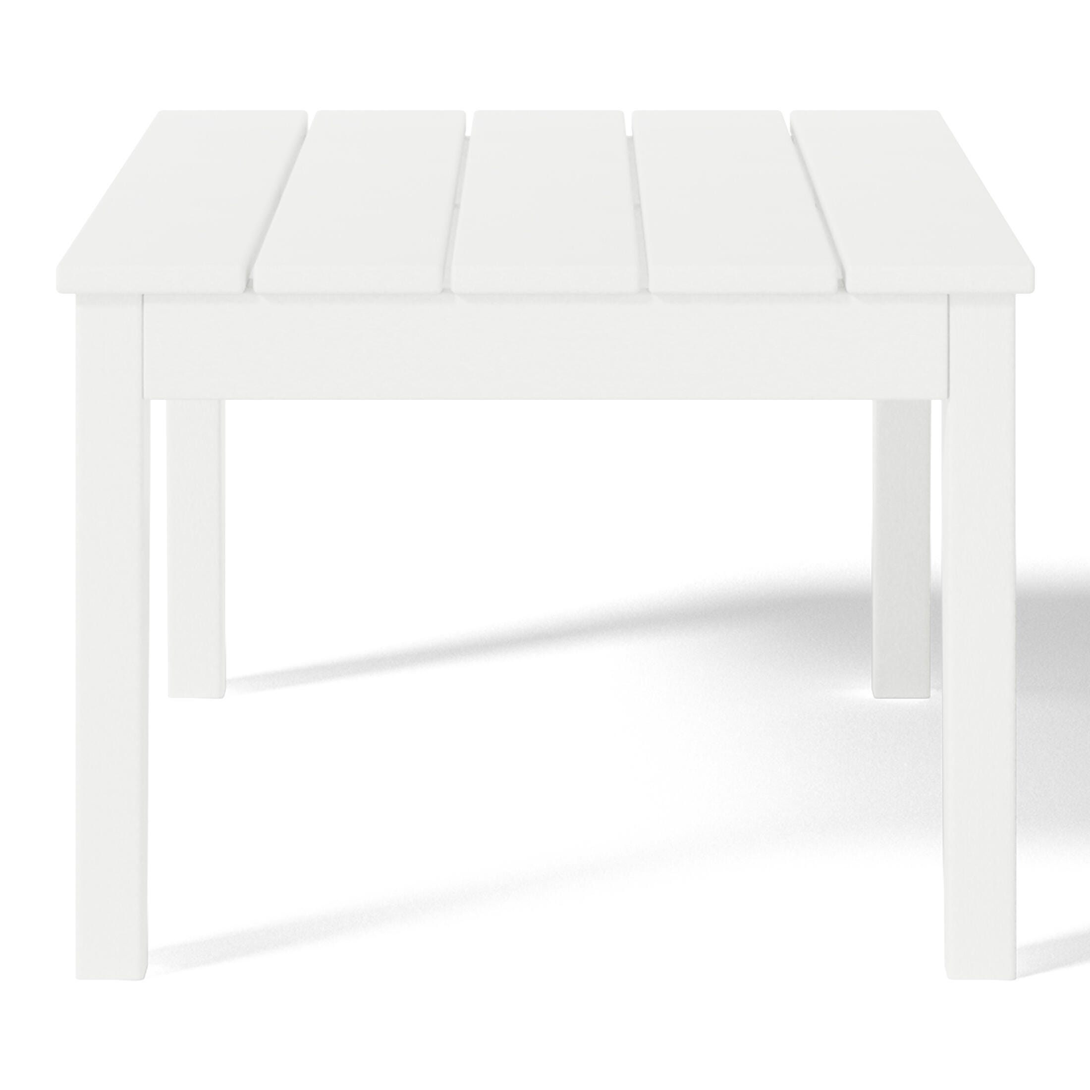 Westin Furniture Laguna Solid Outdoor Conversation Set, White, large