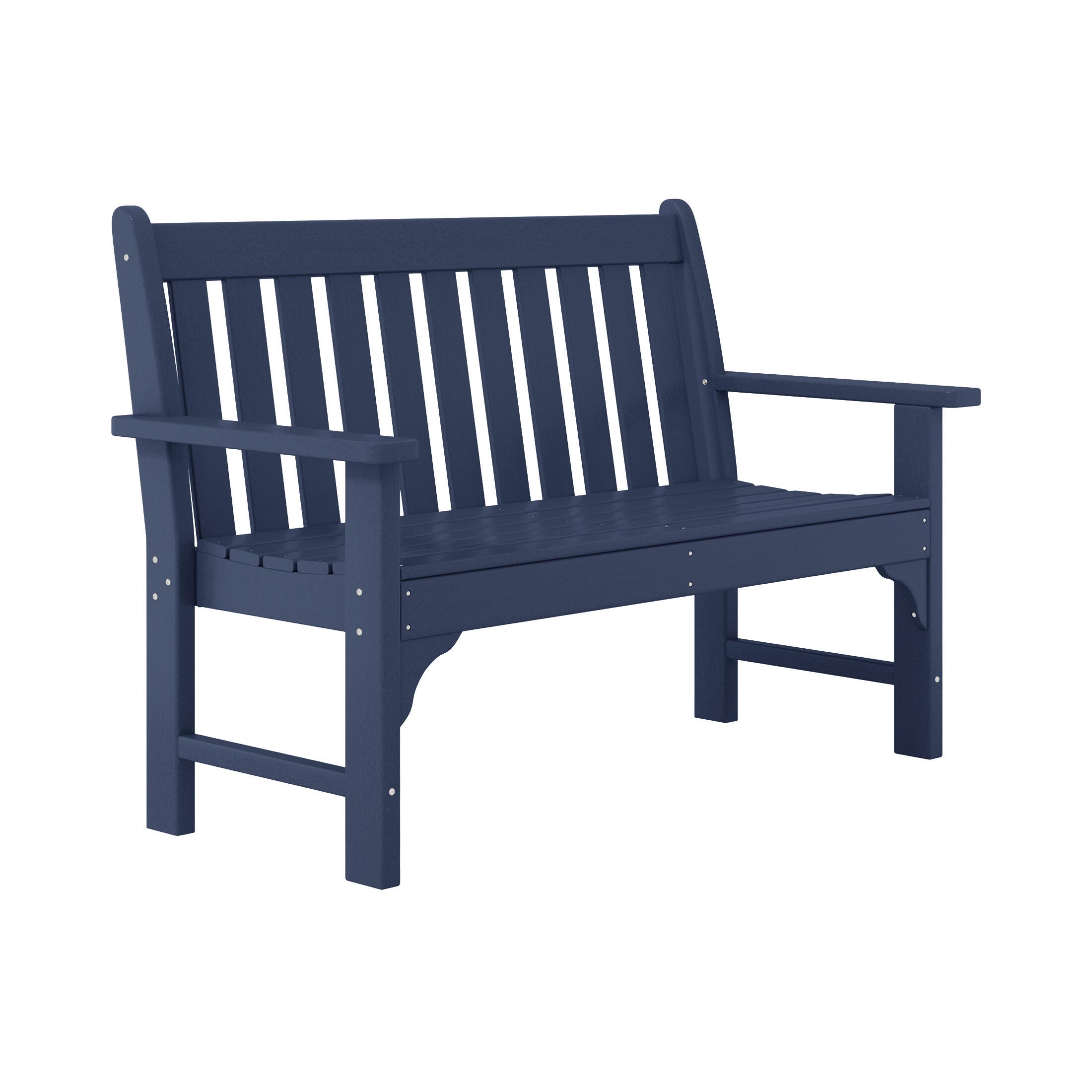 Westin Furniture Laguna Outdoor Conversation Set, Navy Blue, large