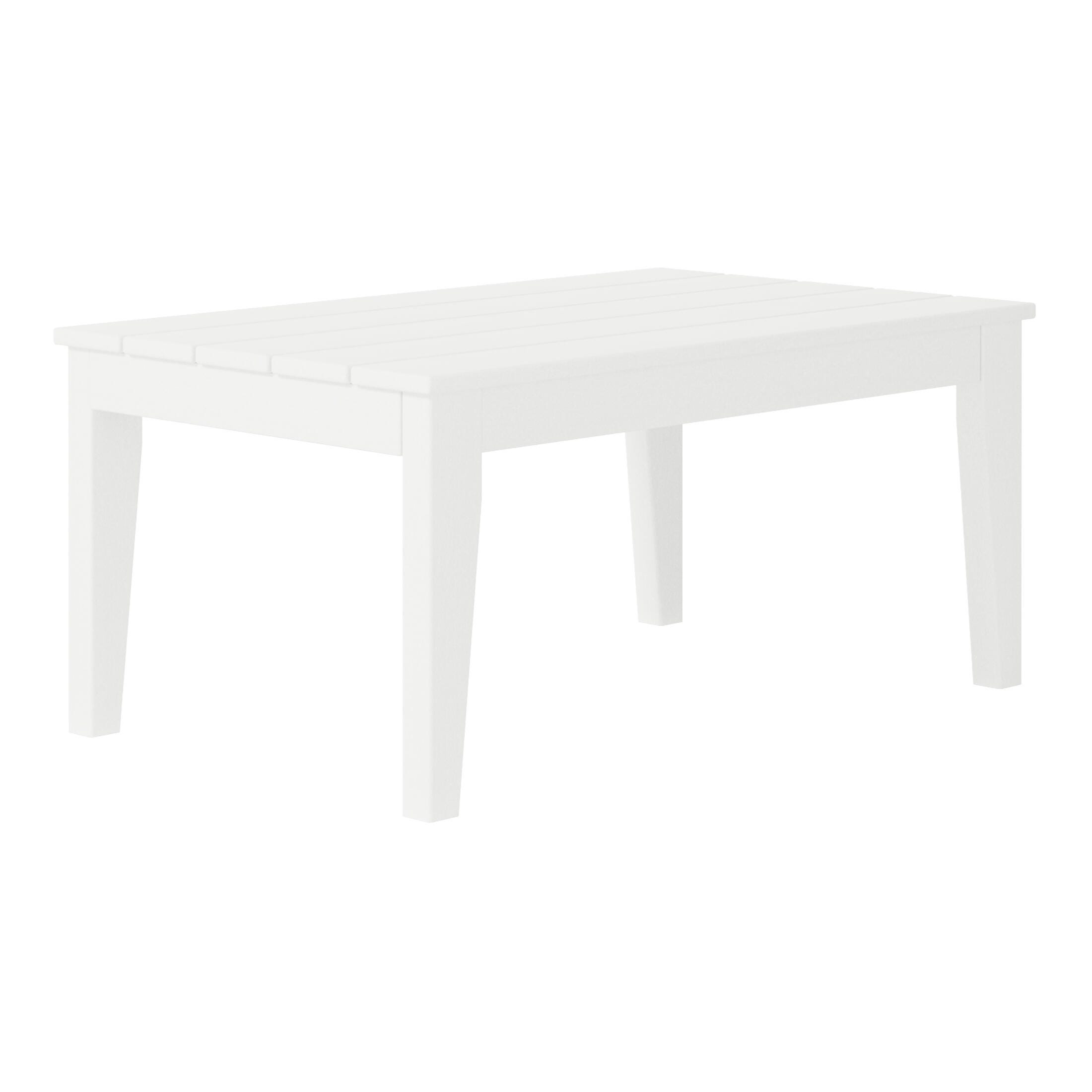 Westin Furniture Laguna Outdoor Conversation Set, White, large