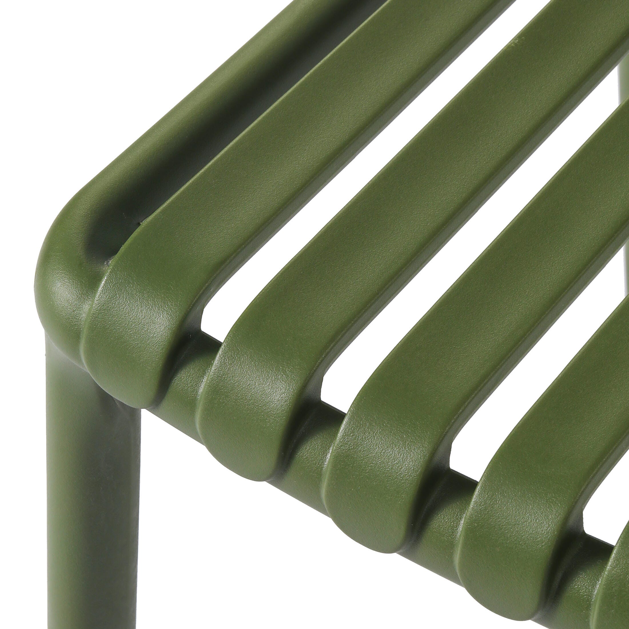 Westin Furniture Harlow Rectangular Outdoor Dining Table and 6 Chairs, Olive Green, large
