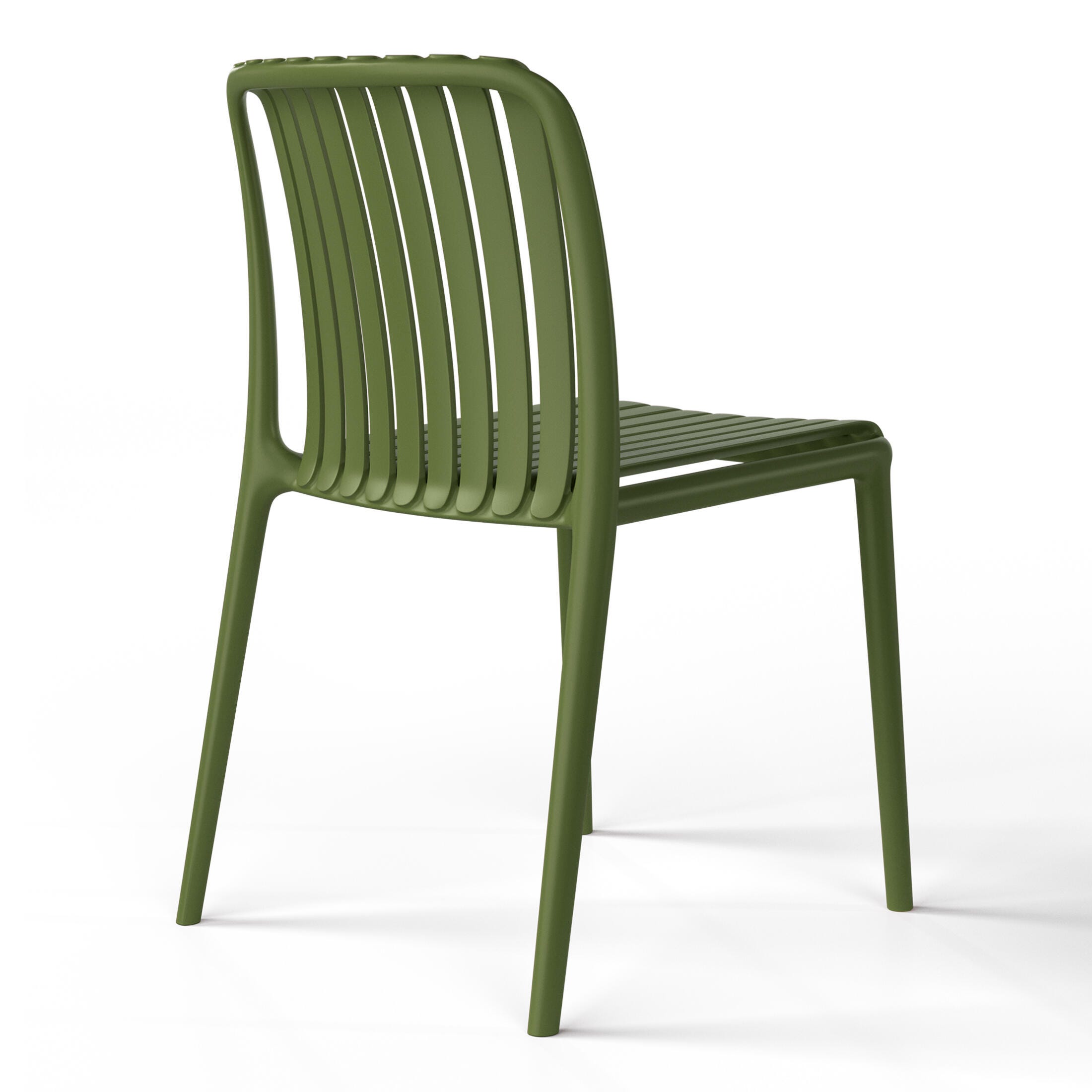 Westin Furniture Harlow Rectangular Outdoor Dining Table and 6 Chairs, Olive Green, large