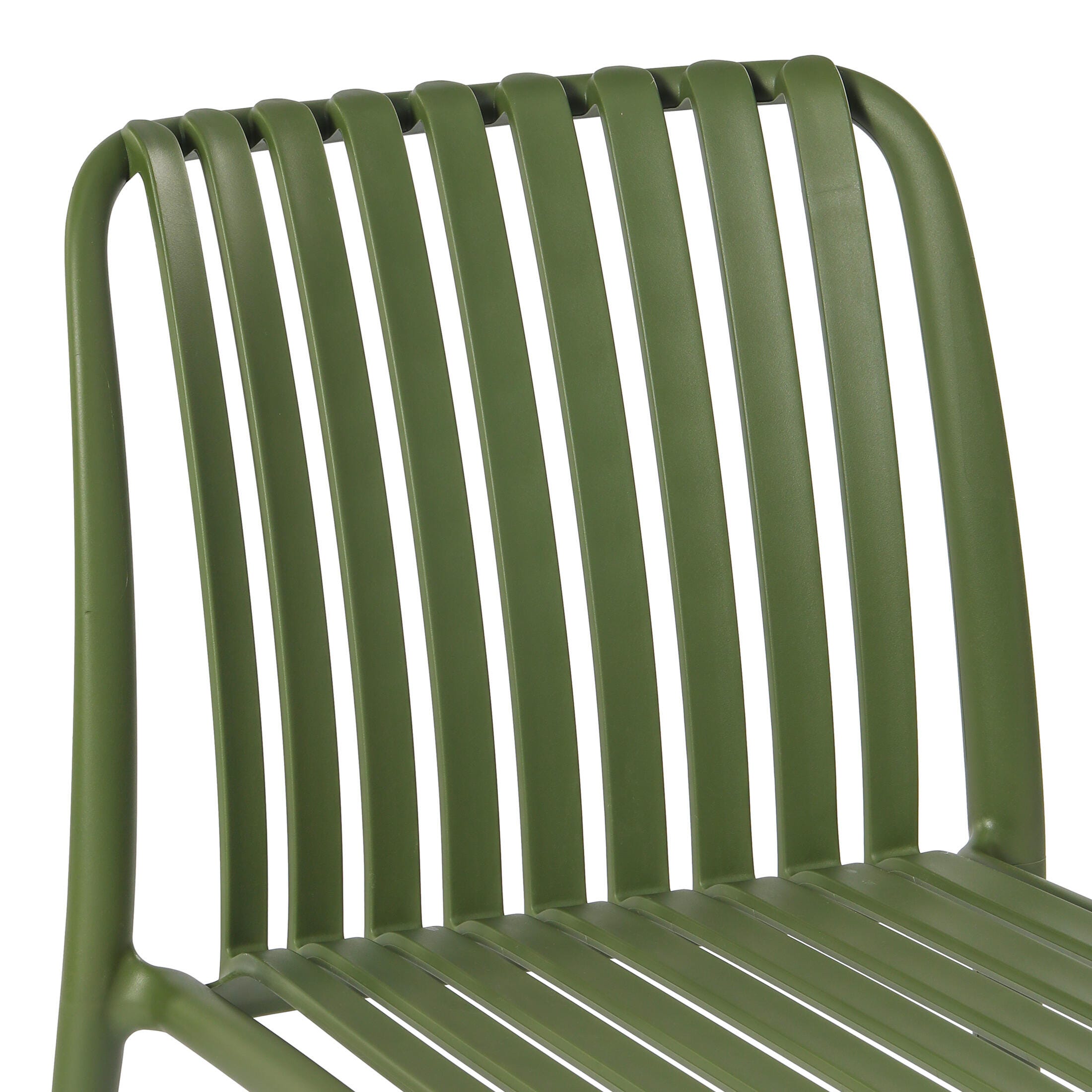 Westin Furniture Harlow Rectangular Outdoor Dining Table and 6 Chairs, Olive Green, large