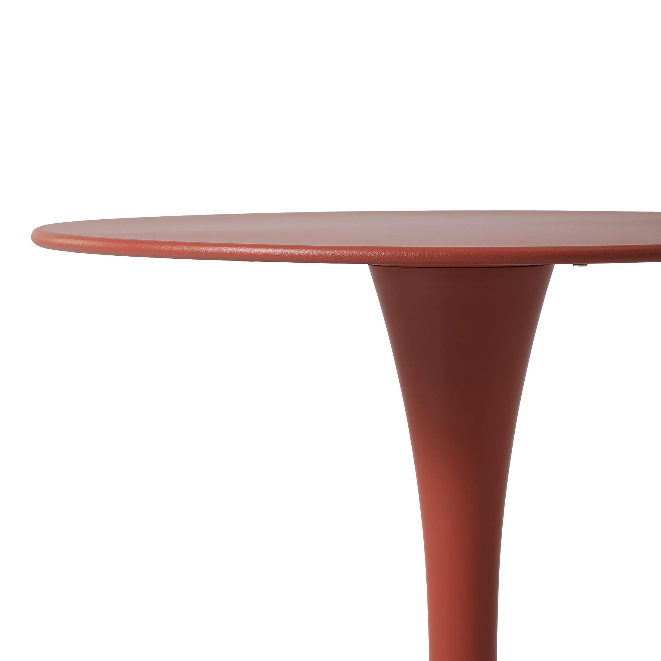Westin Furniture Meadow Round Outdoor Dining Table and 2 Chairs, Red, large