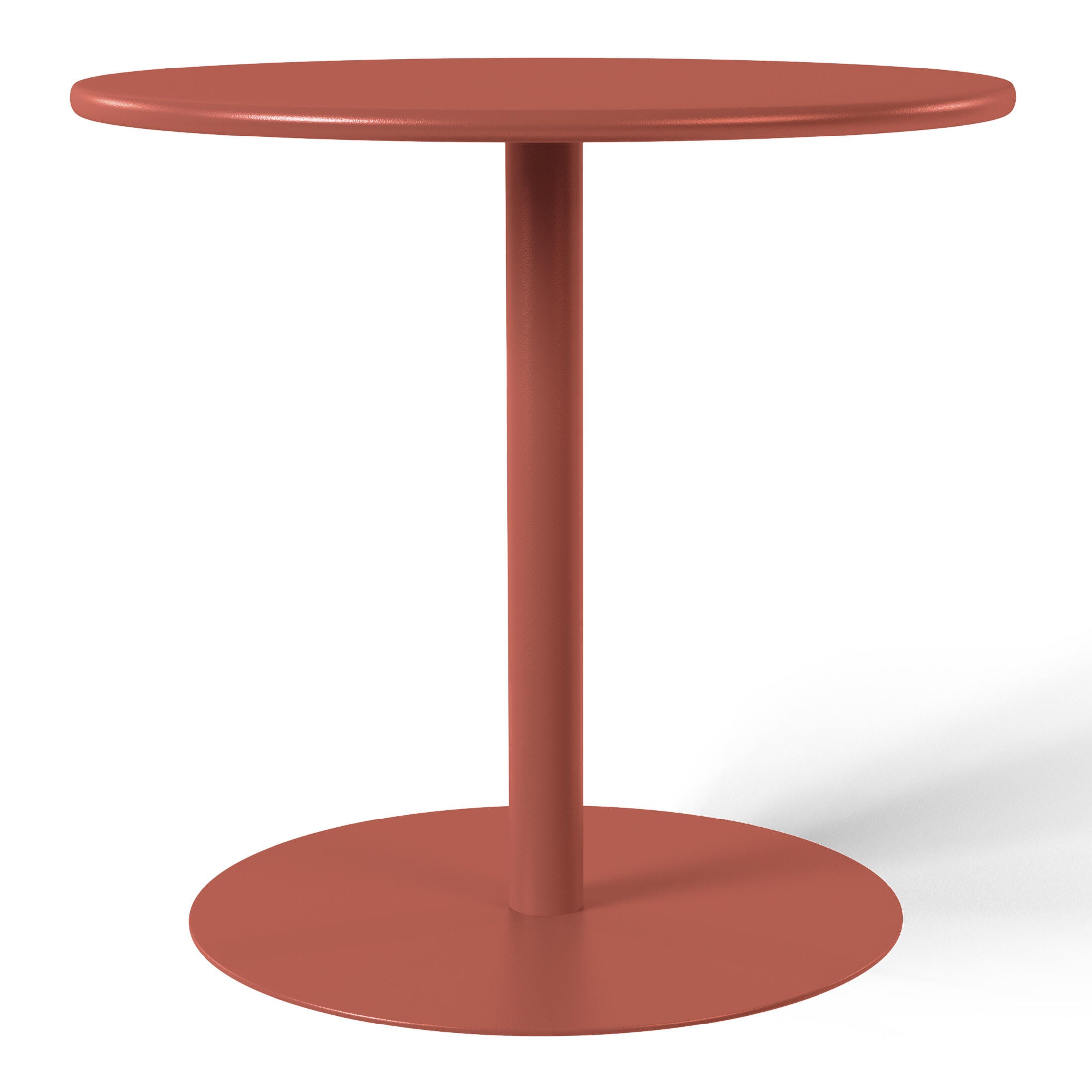 Westin Furniture Soleil Outdoor Bar Table and 2 Barstools, Red, large