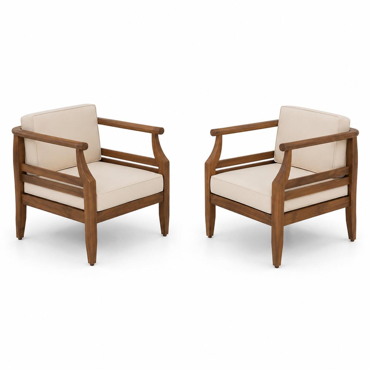 Linon Holland Outdoor Lounge Chair (Set of 2), , large