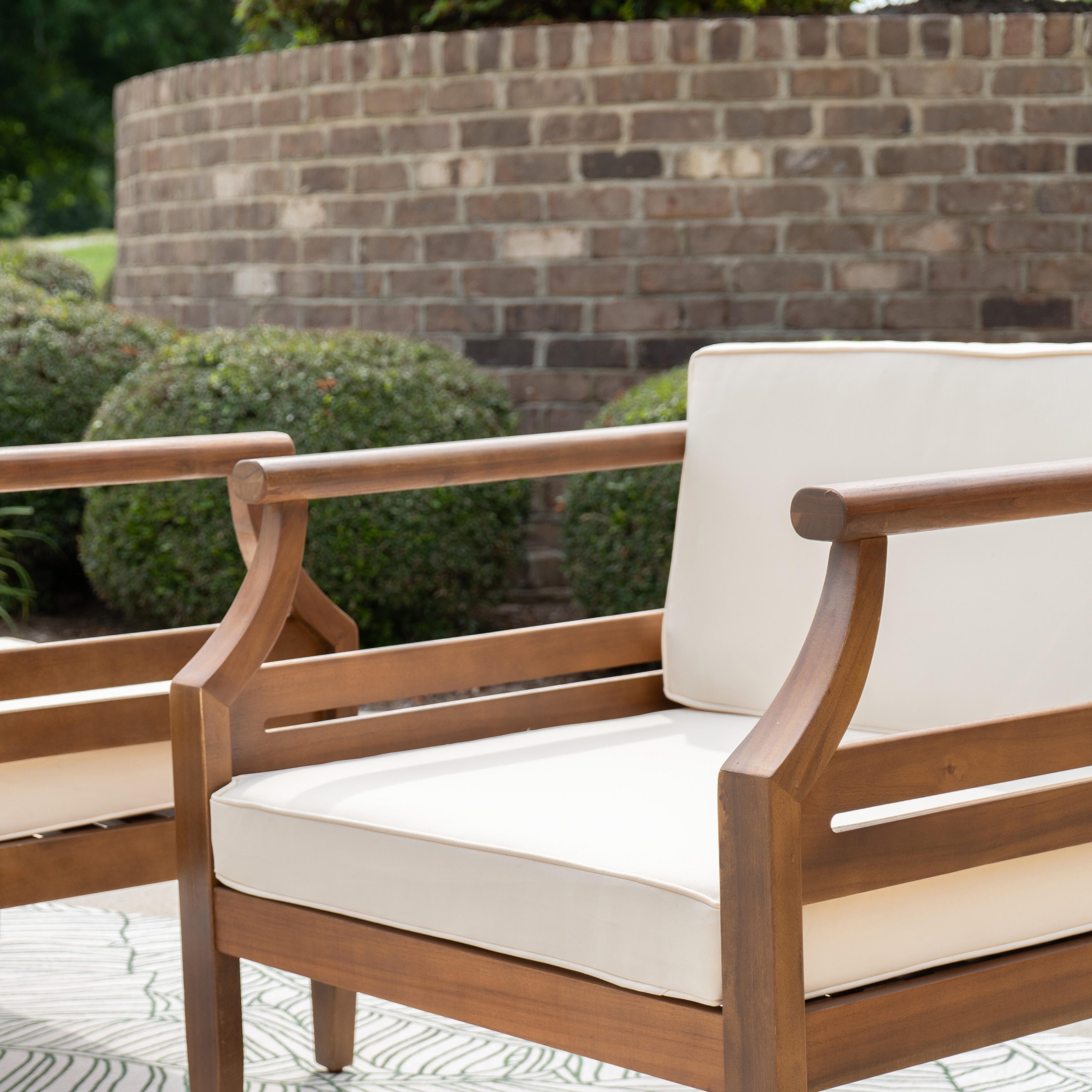 Linon Holland Outdoor Lounge Chair (Set of 2), , large