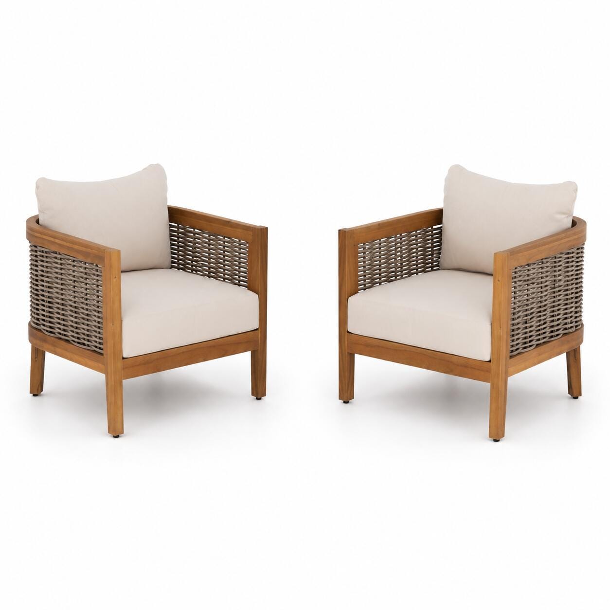 Linon Athens Outdoor Lounge Chair (Set of 2), , large