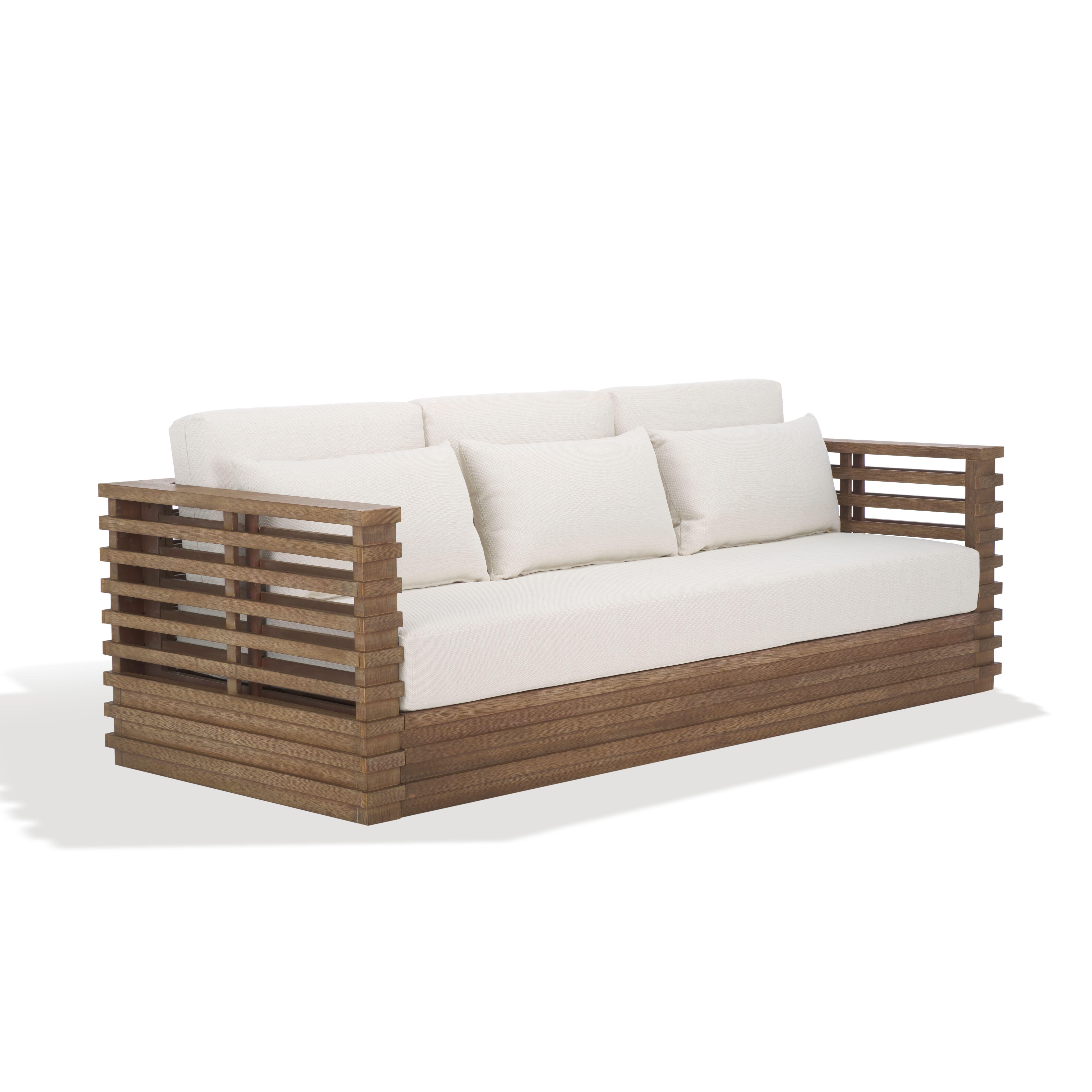 Safavieh Tortuga Outdoor Sofa, , large