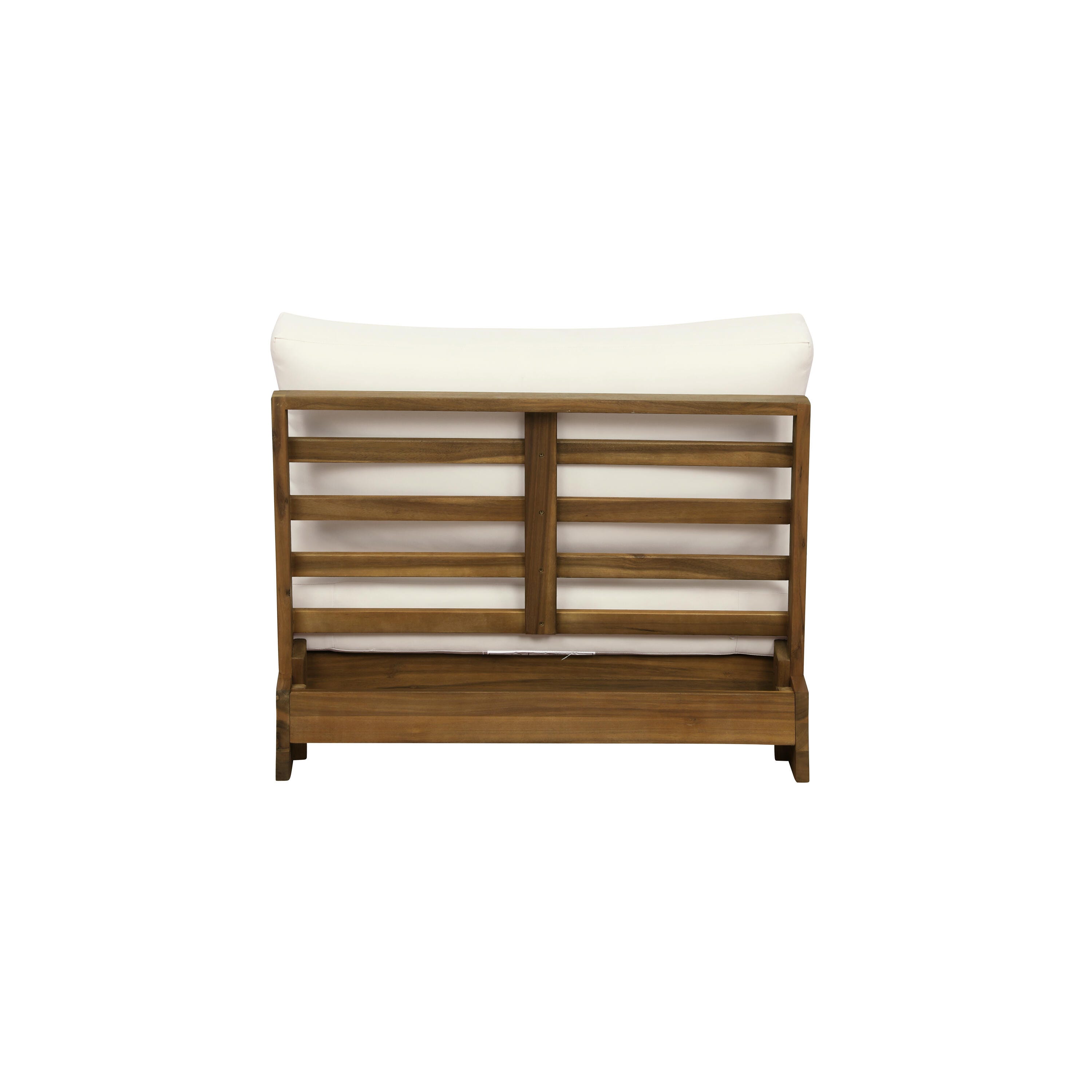 Linon Carmel Outdoor Conversation Set, Brown/Cream, large