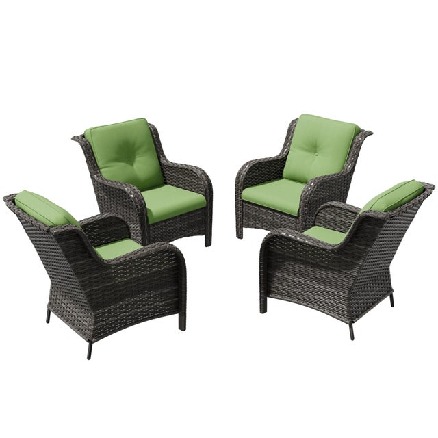 MORN HILL Haven Outdoor Lounge Chair (Set of 4)
