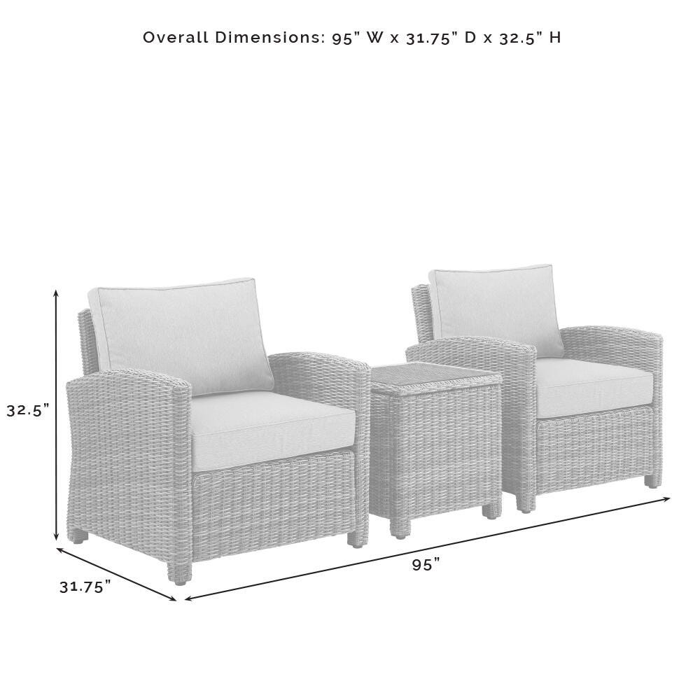 Bradenton 3Pc Outdoor Wicker Armchair Set, Sangria, large