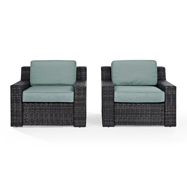 Beaufort 2 Piece Outdoor Wicker Chair Set