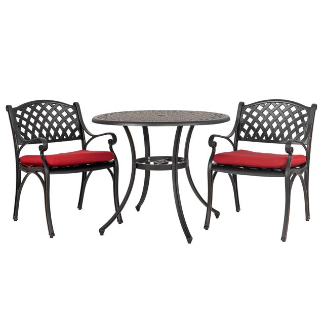 Nuu Garden 3-Piece Outdoor Bistro Set