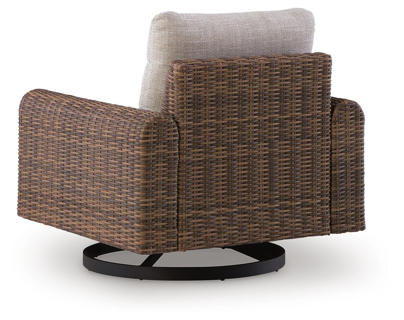 Angel Island Outdoor Swivel Lounge Chair with Cushion - image 4