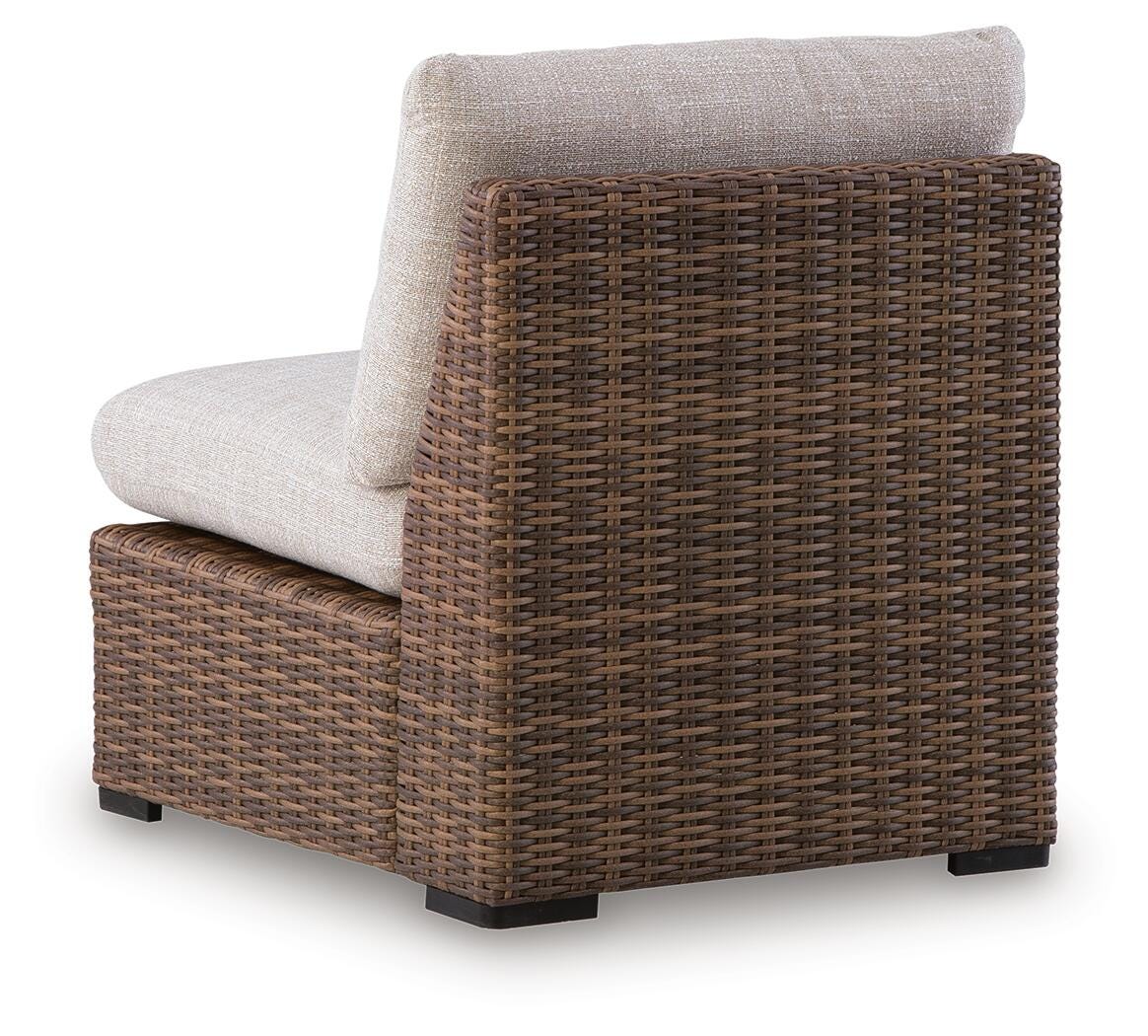 Dolan Creek Outdoor Armless Chair with Cushion - image 4