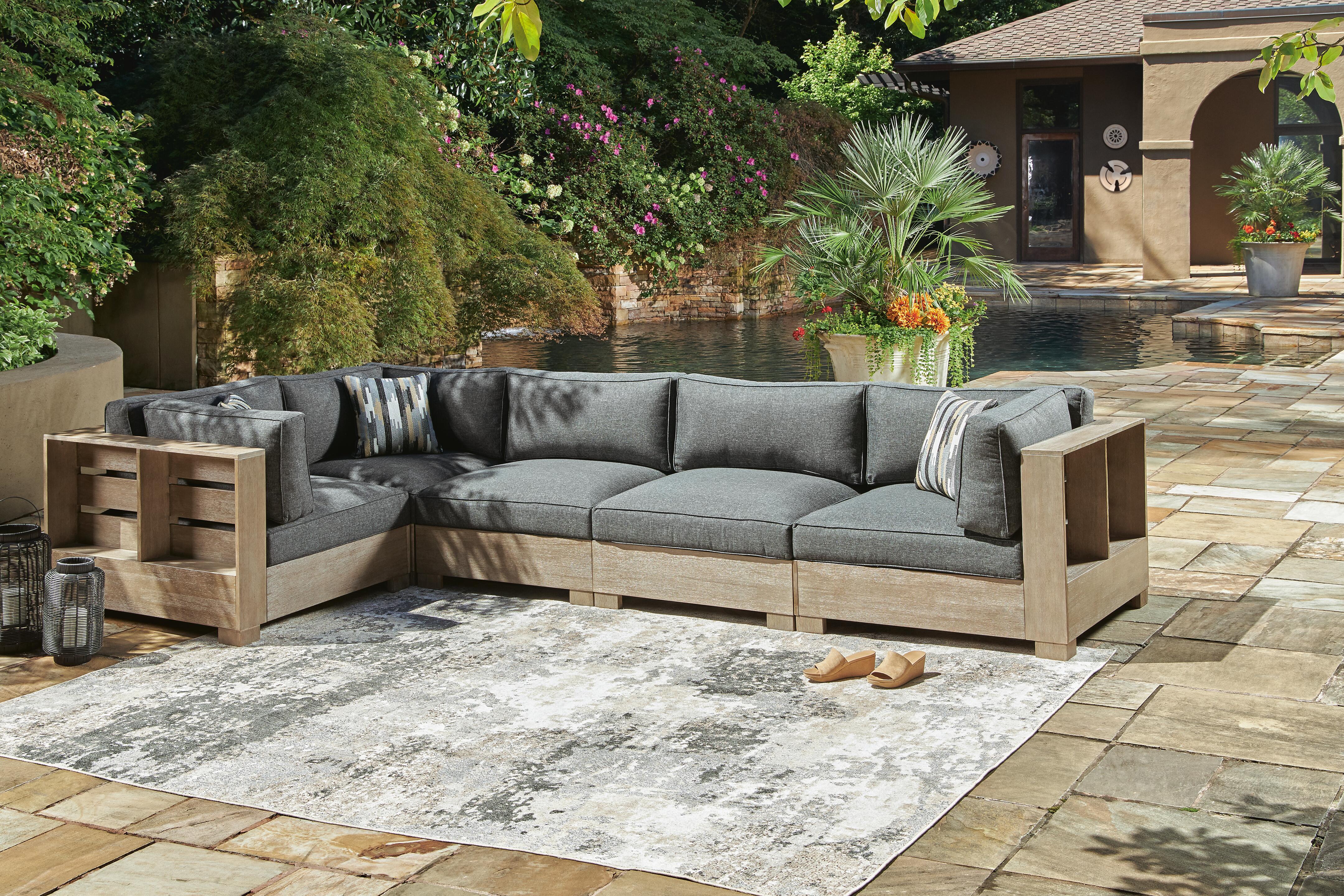 Citrine Park 5-Piece Outdoor Sectional | Ashley