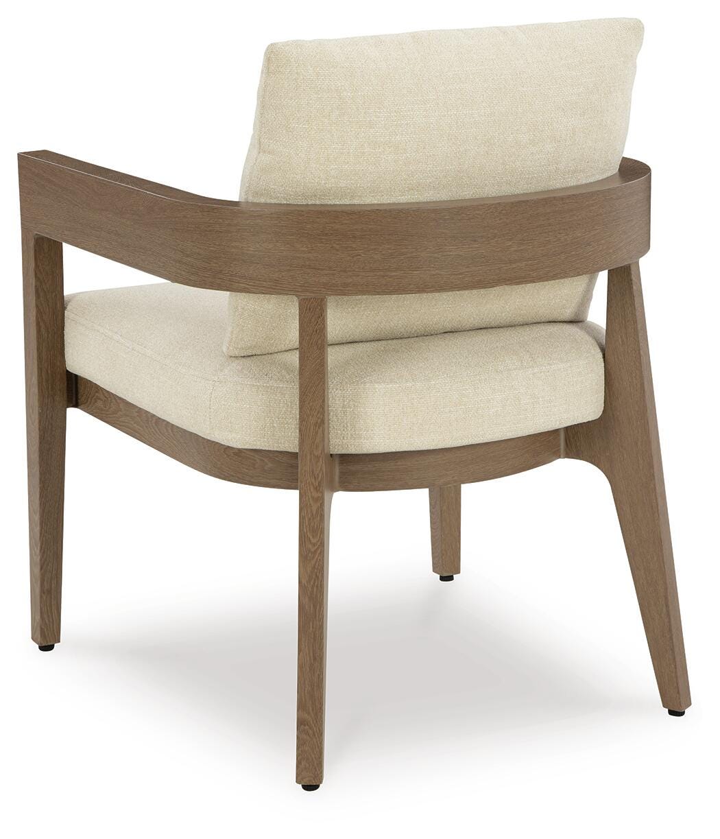 Serene Bay Outdoor Dining Arm Chair with Cushion (Set of 2) - image 7