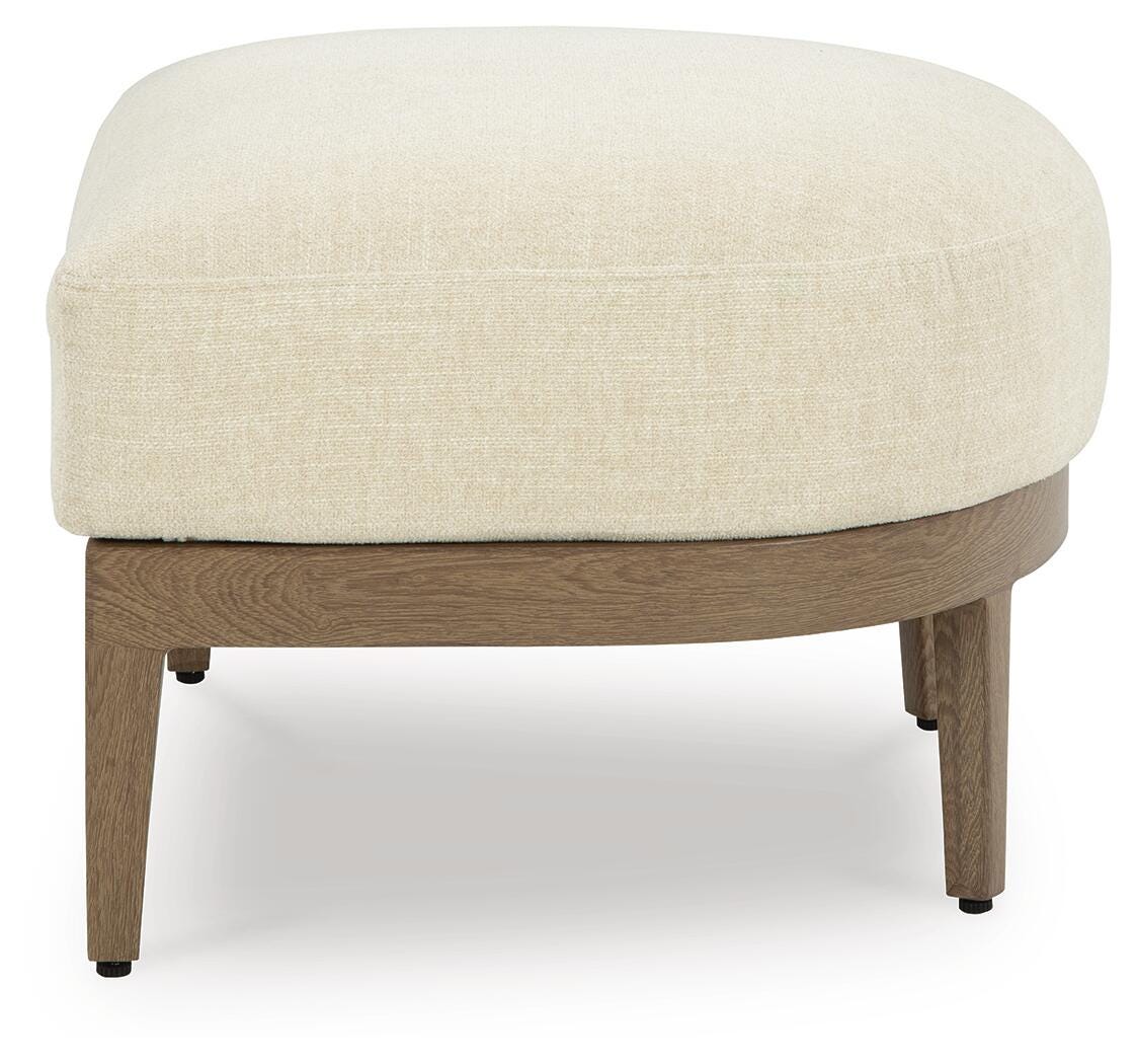 Serene Bay Outdoor Ottoman with Cushion - image 4