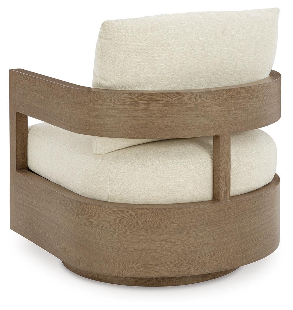 Serene Bay Outdoor Swivel Glider Chair with Cushion - image 5