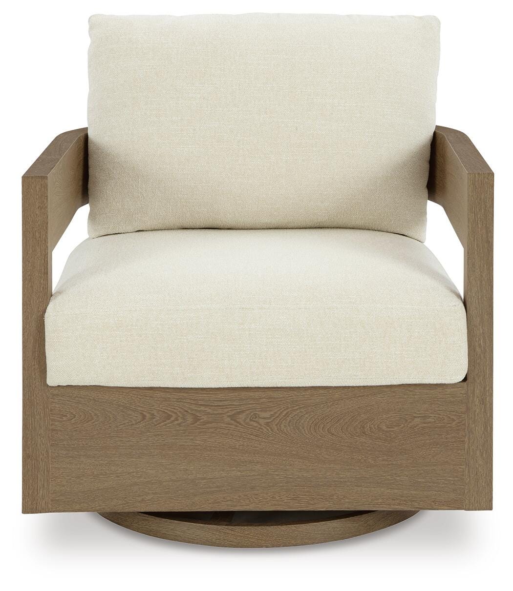 Serene Bay Outdoor Swivel Glider Chair with Cushion - image 3
