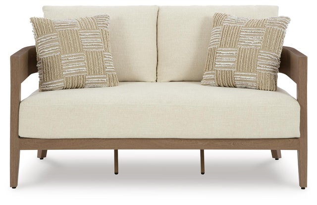 Serene Bay Outdoor Loveseat with Cushion