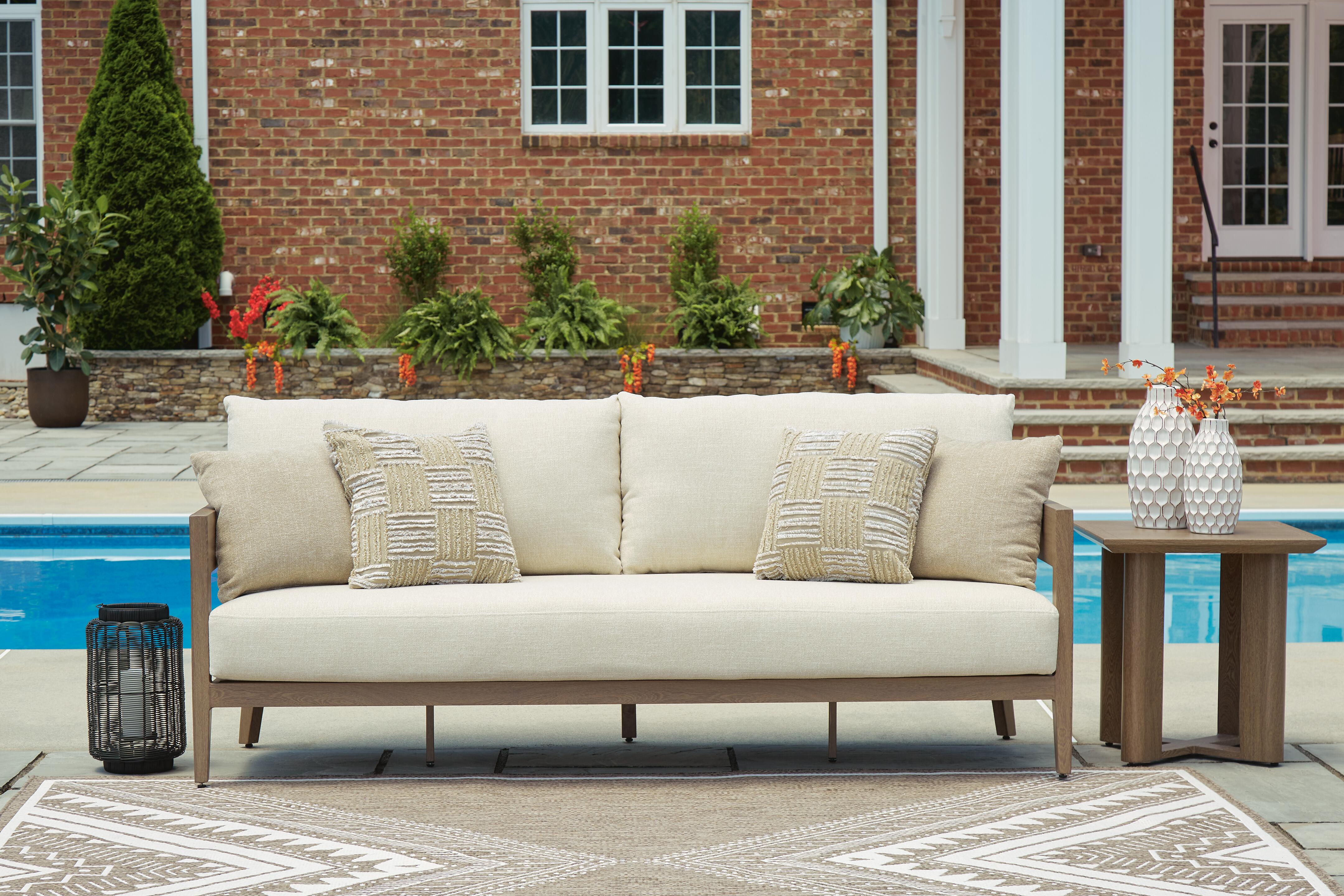 Serene Bay Outdoor Sofa with Cushion - image 8