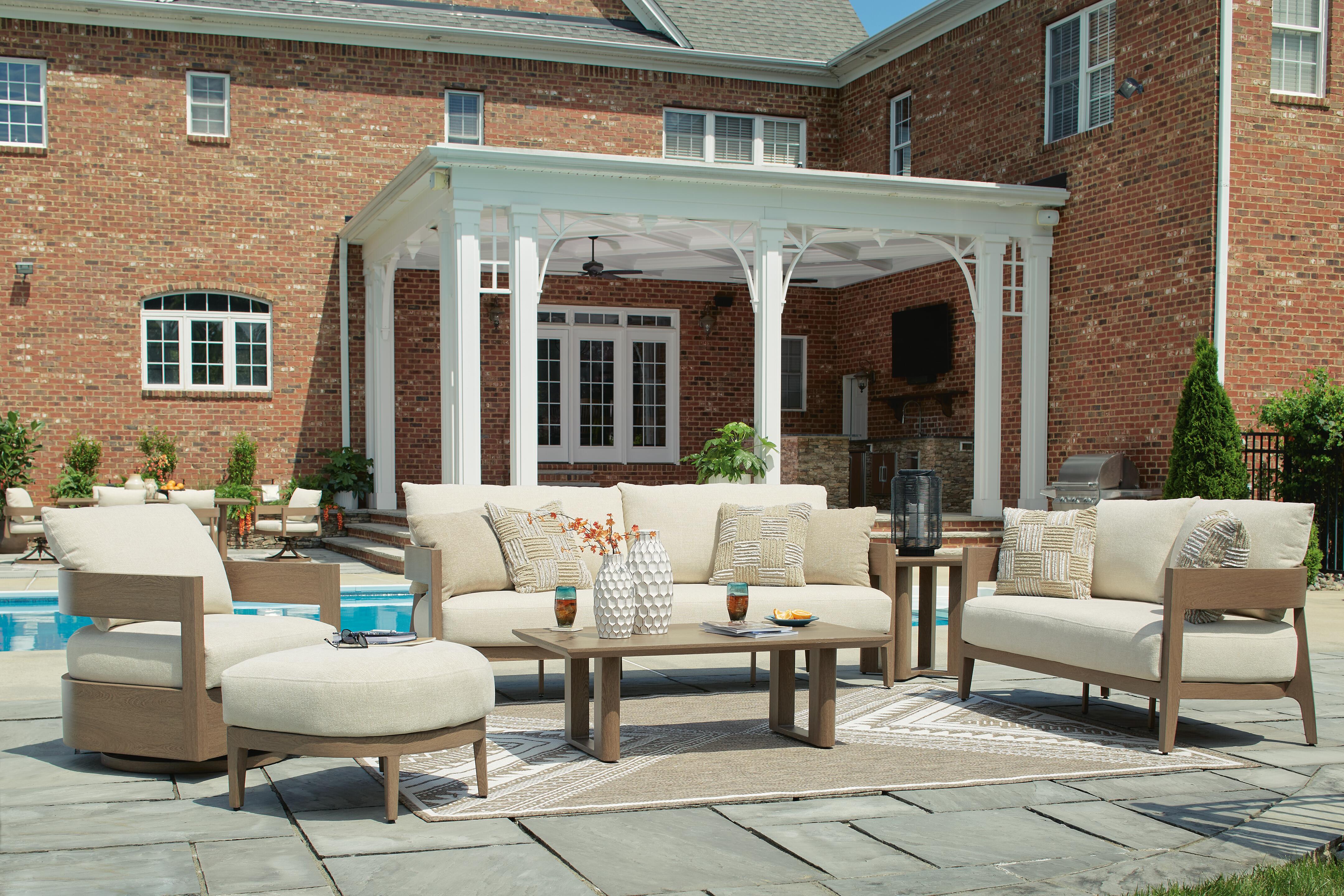Serene Bay Outdoor Loveseat with Cushion - image 8