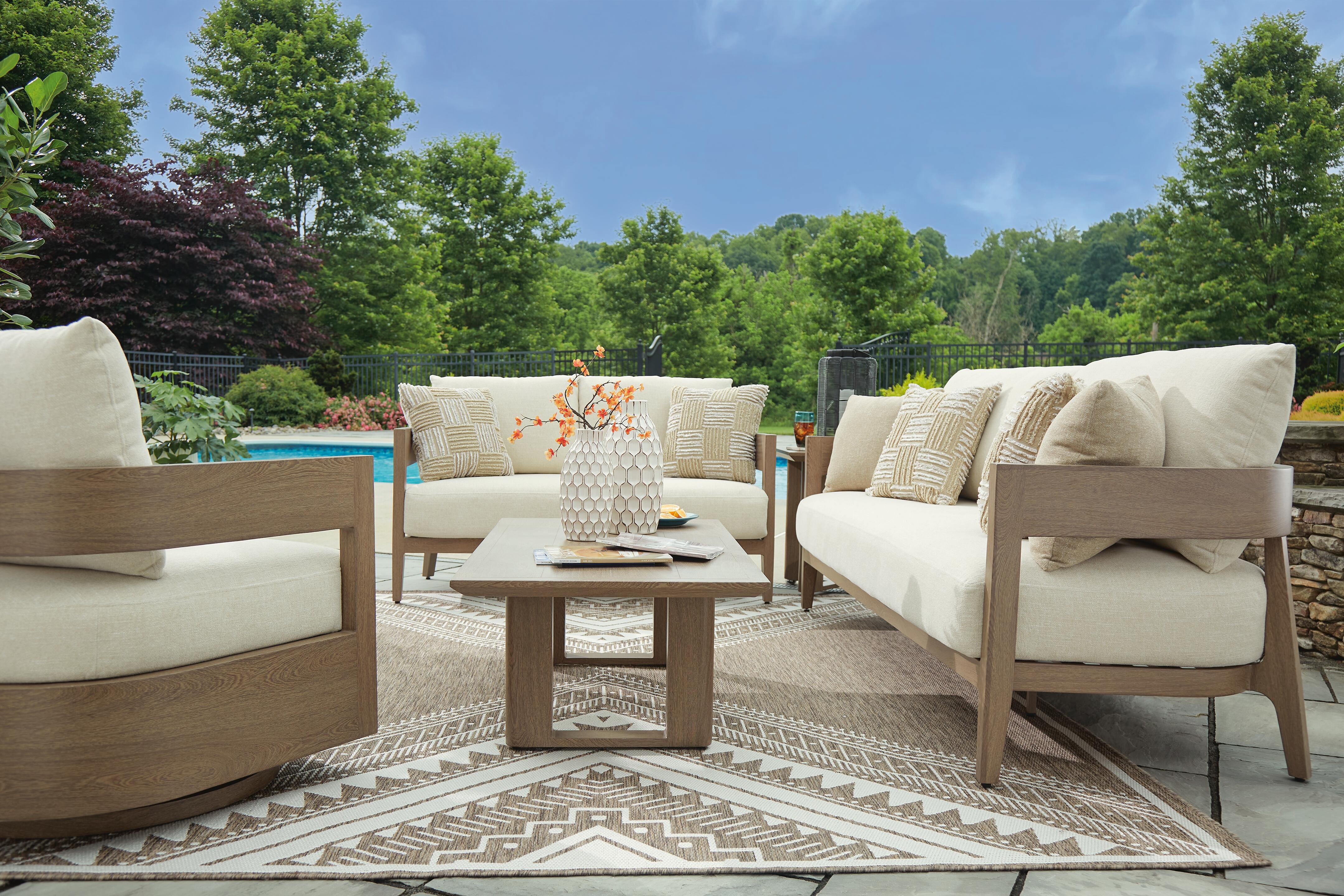 Serene Bay Outdoor Loveseat with Cushion - image 6