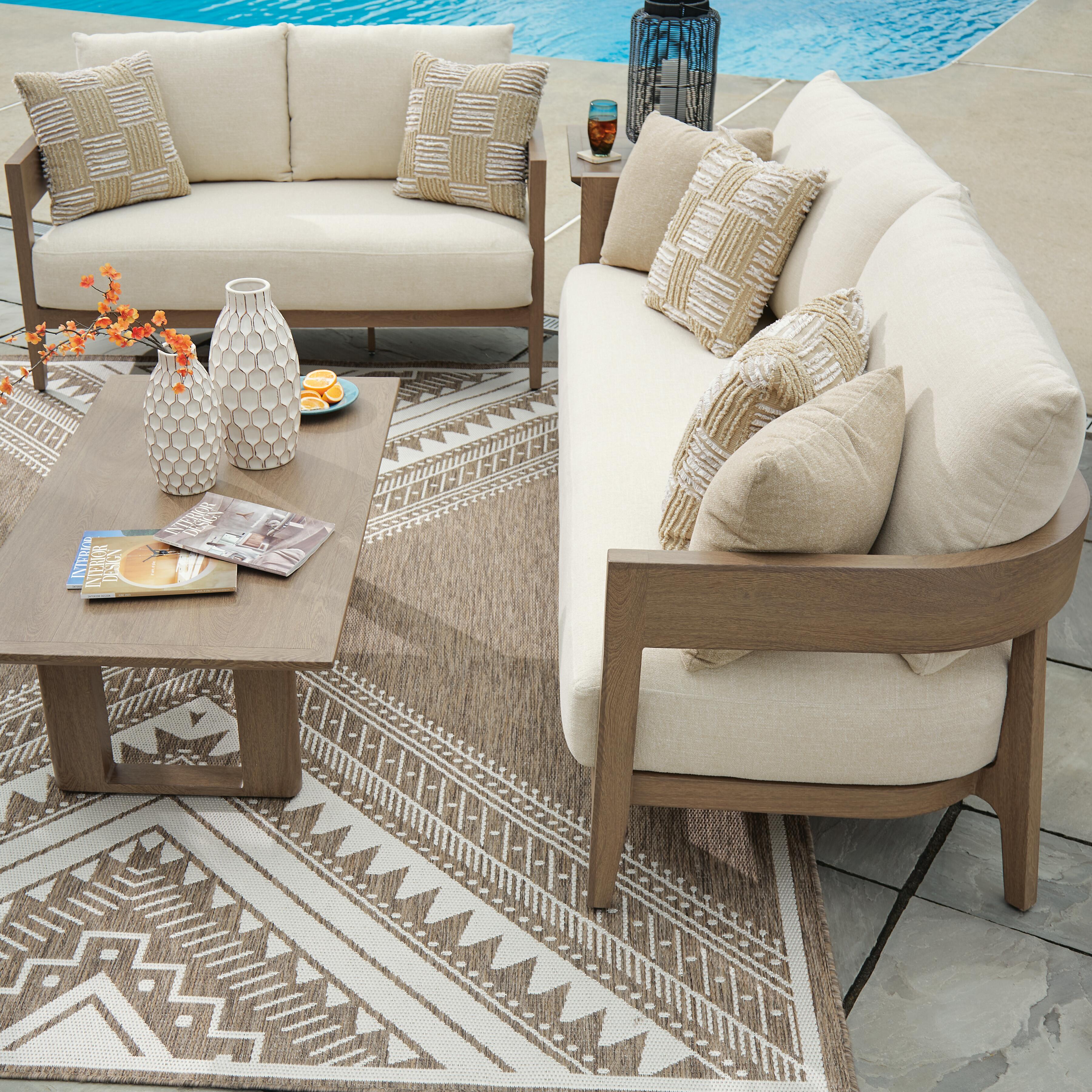 Serene Bay Outdoor Loveseat with Cushion - image 7