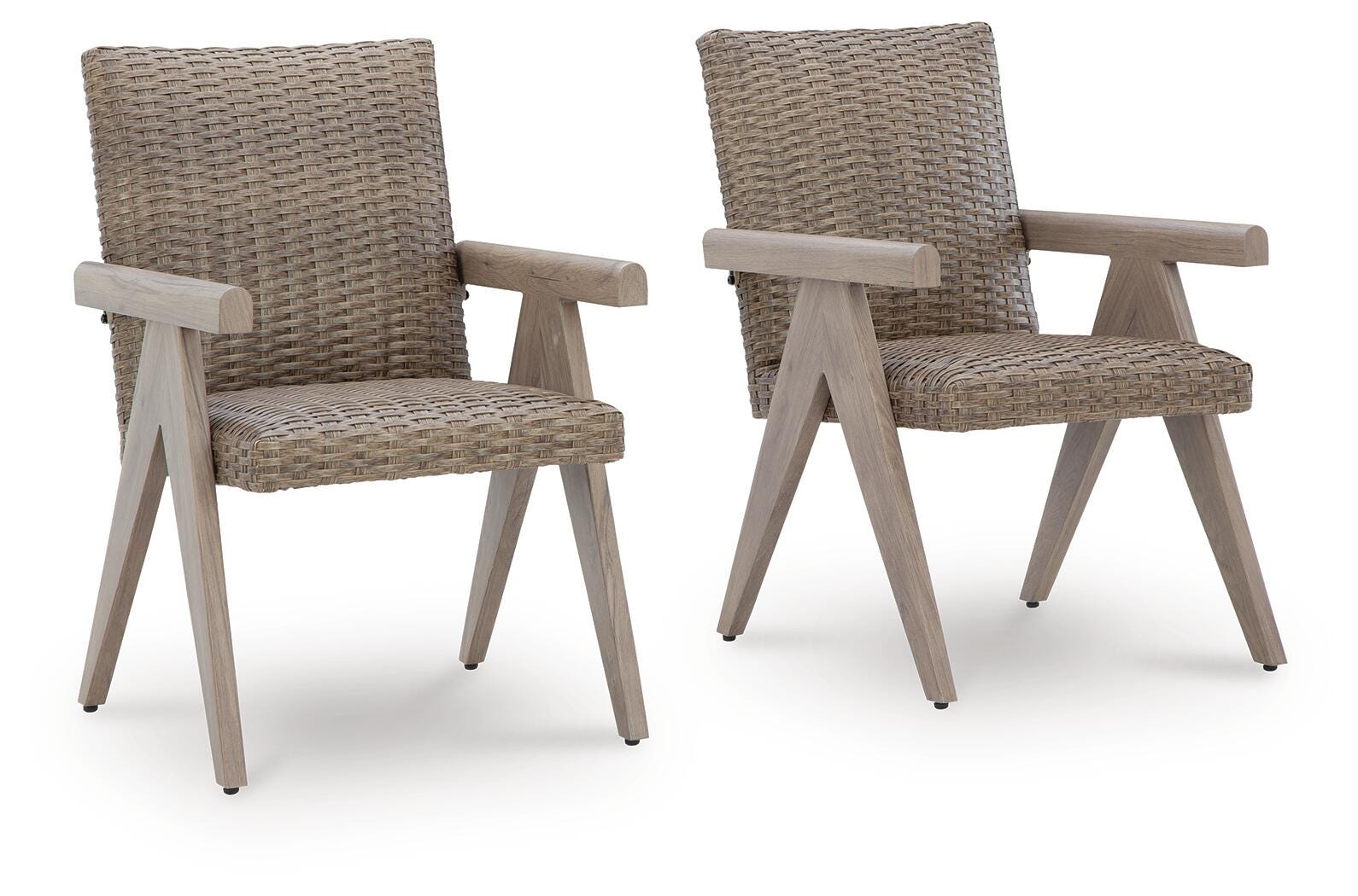 Carisbo Outdoor Arm Chair (Set of 2), , large