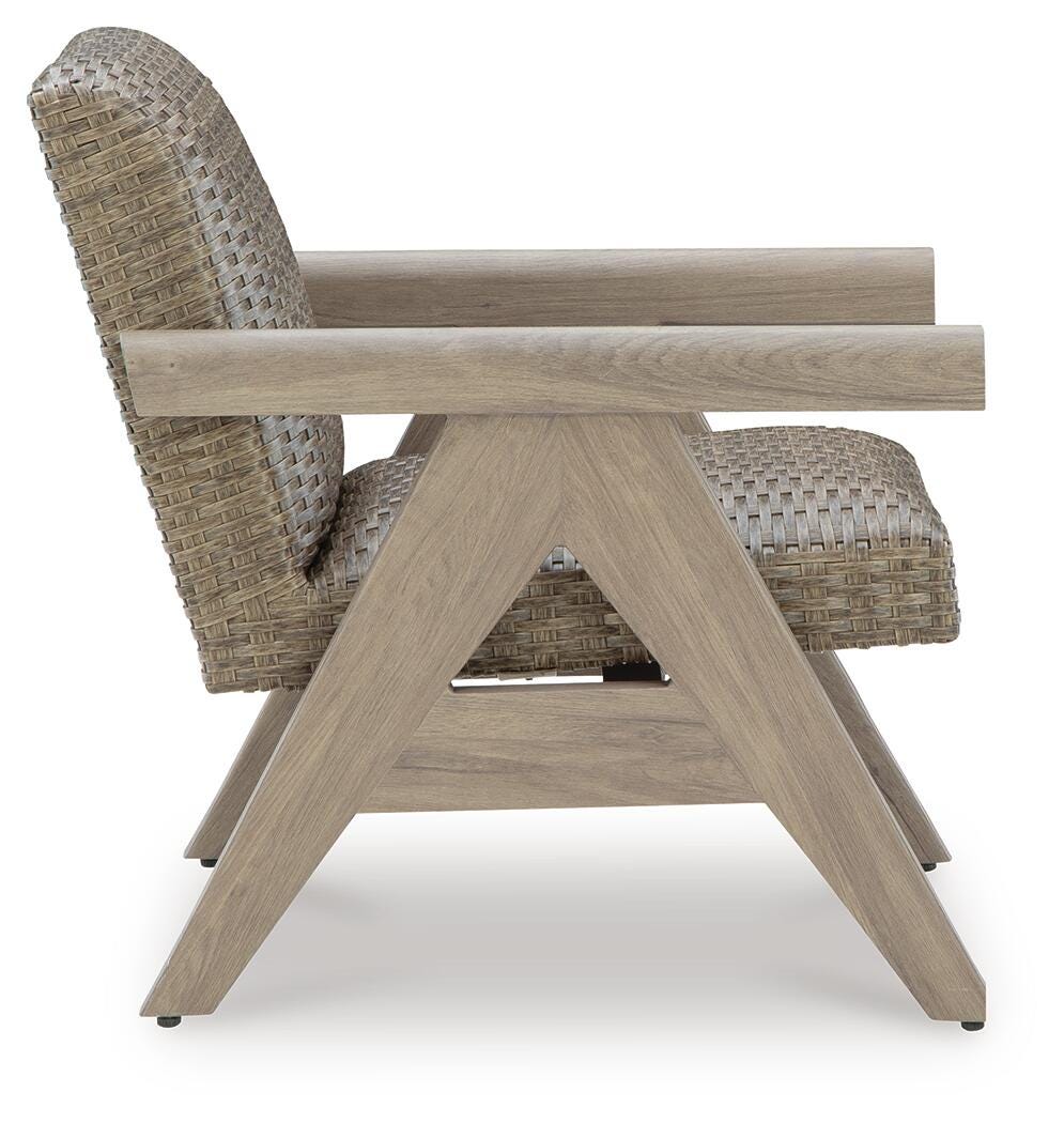 Carisbo Outdoor Rocking Lounge Chair, , large