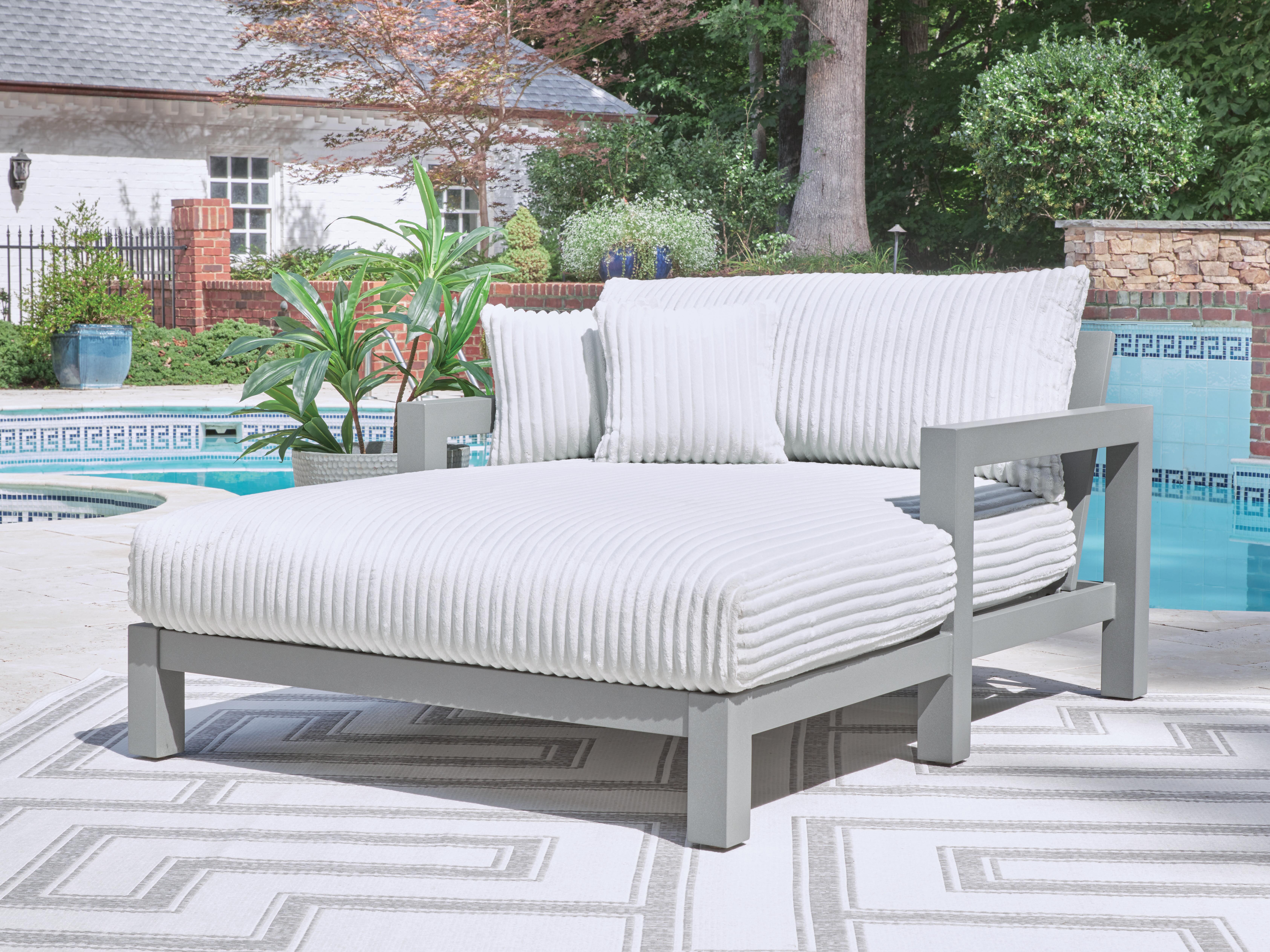 Moonlight View Outdoor Chaise Lounge with Cushion - image 1