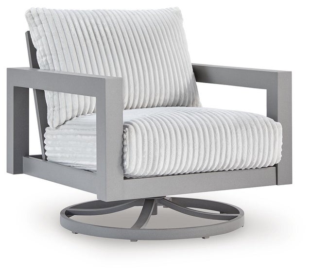 Moonlight View Outdoor Swivel Chair with Cushion