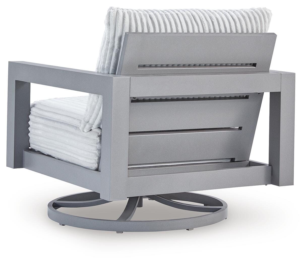 Moonlight View Outdoor Swivel Chair with Cushion - image 4