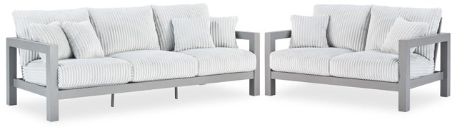 Moonlight View Outdoor Sofa and Loveseat