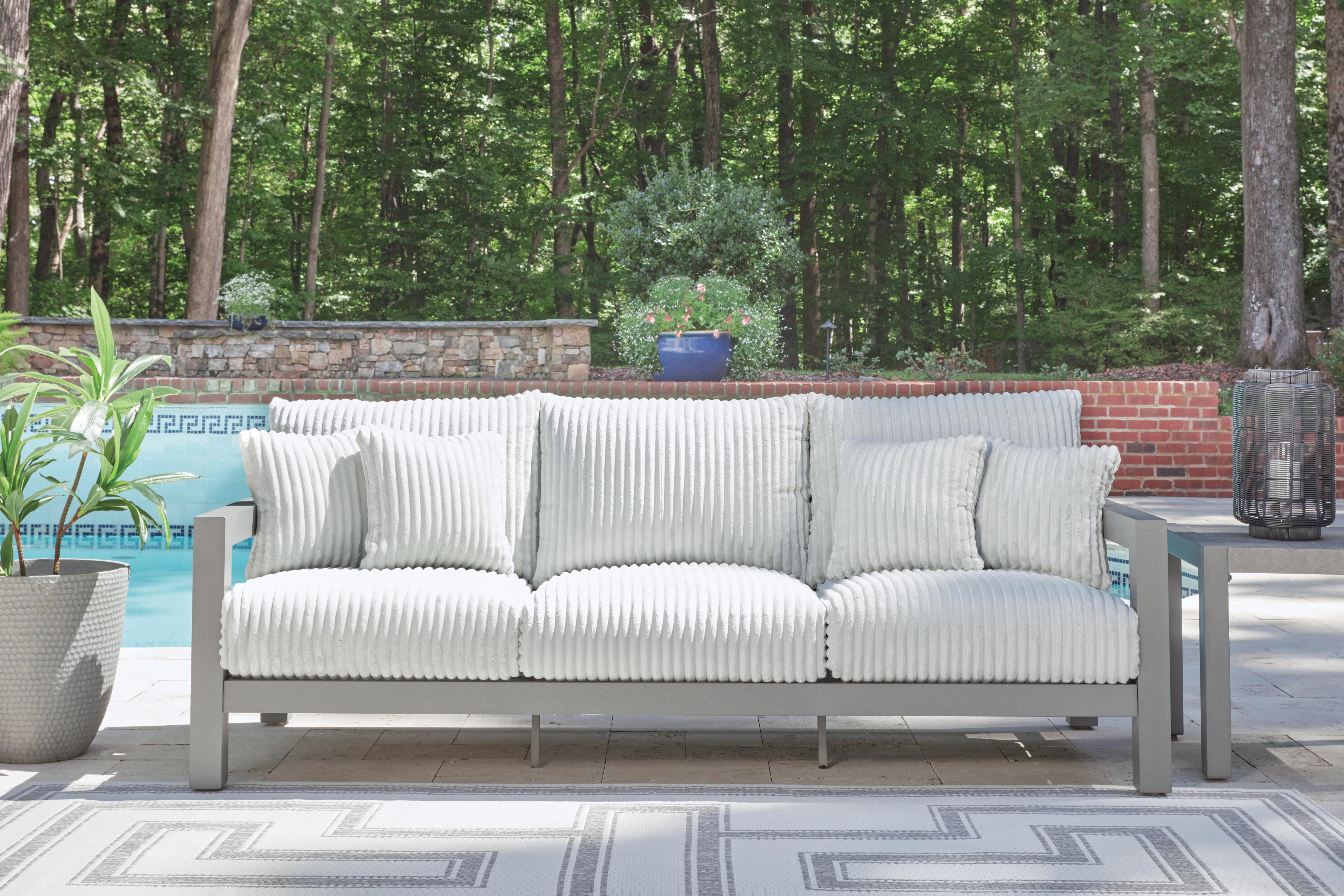 Hurley Park Outdoor Sofa, 2 Lounge Chairs and Coffee Table - image 11