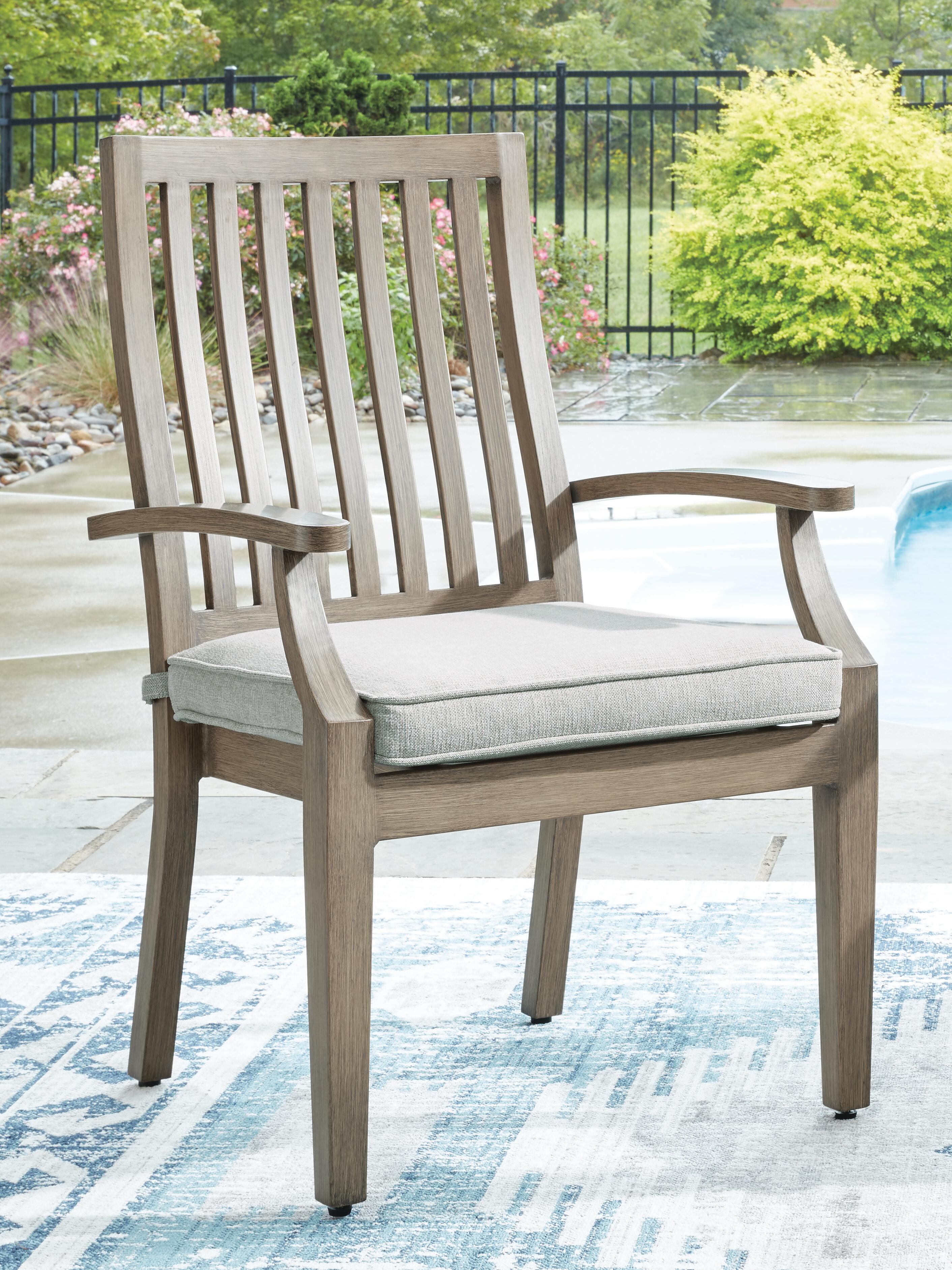 Rainier Ranch Outdoor Dining Table and 4 Chairs, , large