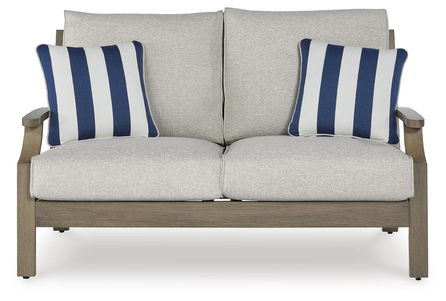 Rainier Ranch Outdoor Loveseat with Cushion, , large