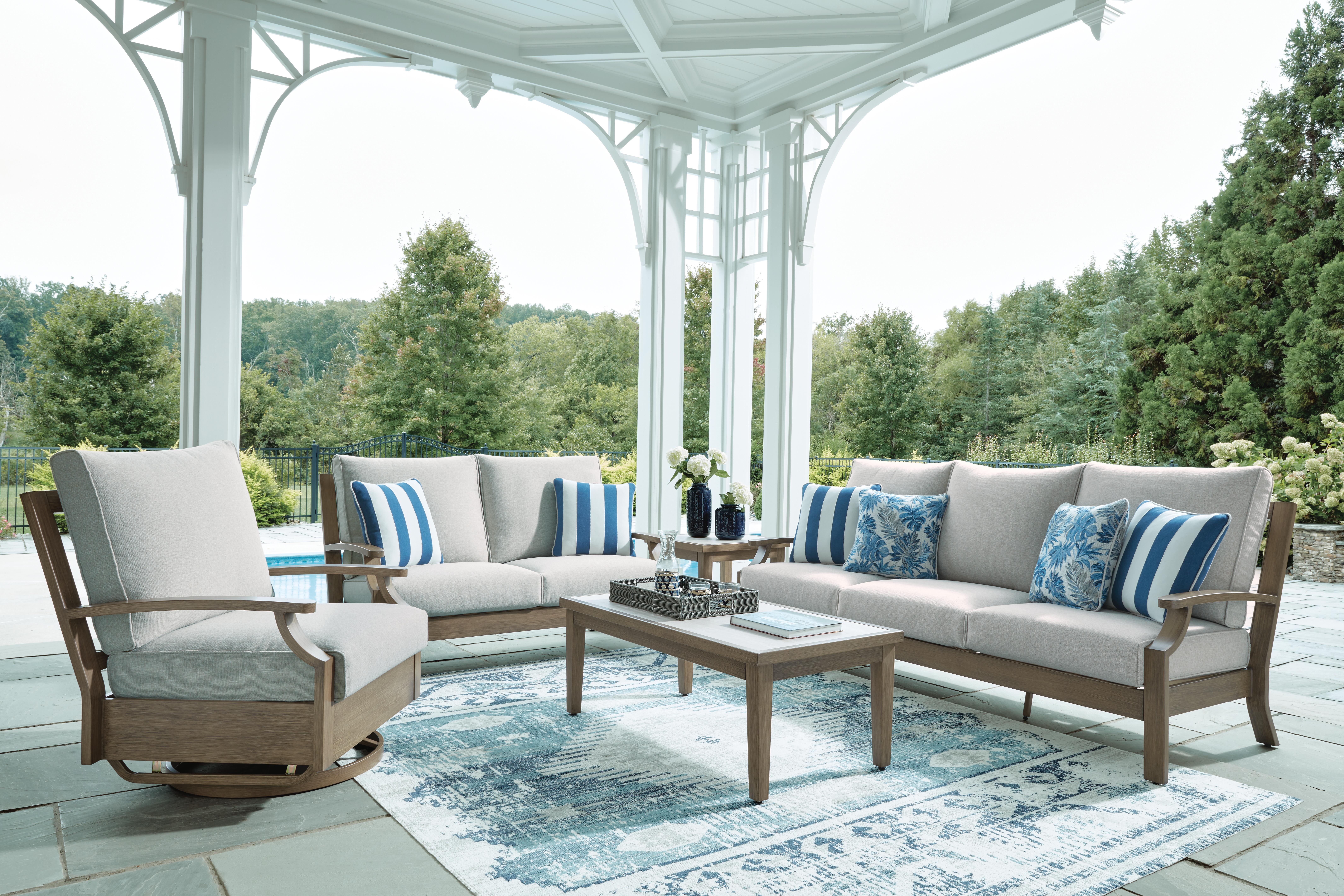 Rainier Ranch Outdoor Sofa with Cushion - image 8