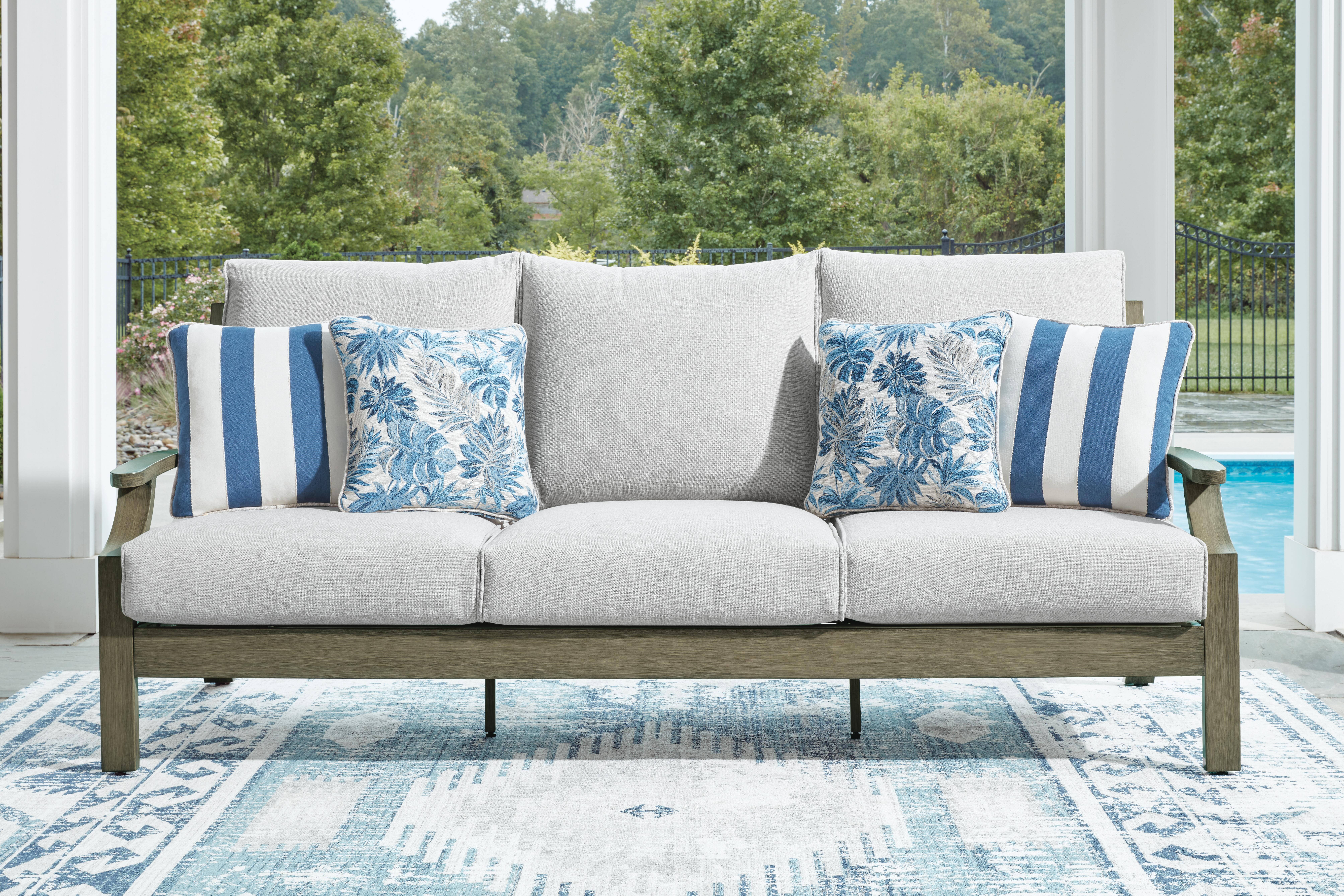 Rainier Ranch Outdoor Sofa and Loveseat, , large