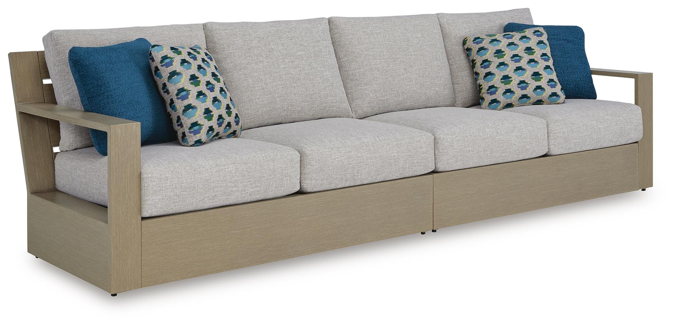 Kimpton Isle Right-Arm Facing/Left-Arm Facing Outdoor Loveseat with Cushion (Set of 2) - image 2