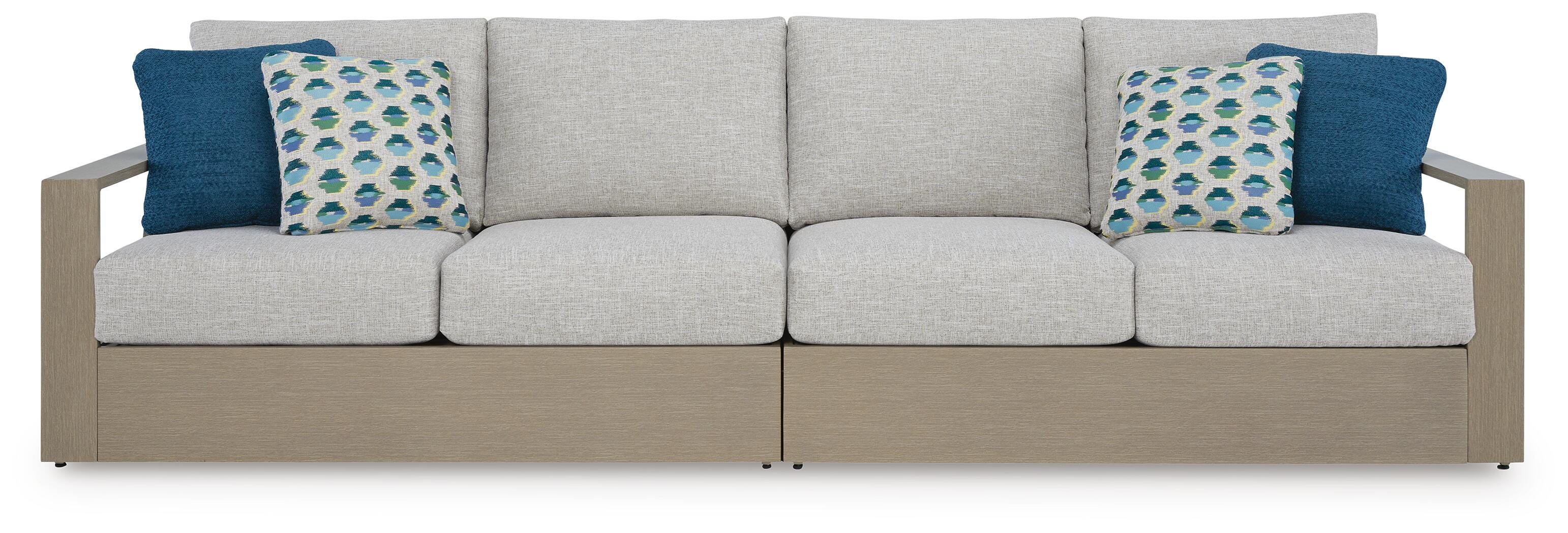 Kimpton Isle Right-Arm Facing/Left-Arm Facing Outdoor Loveseat with Cushion (Set of 2) - image 3