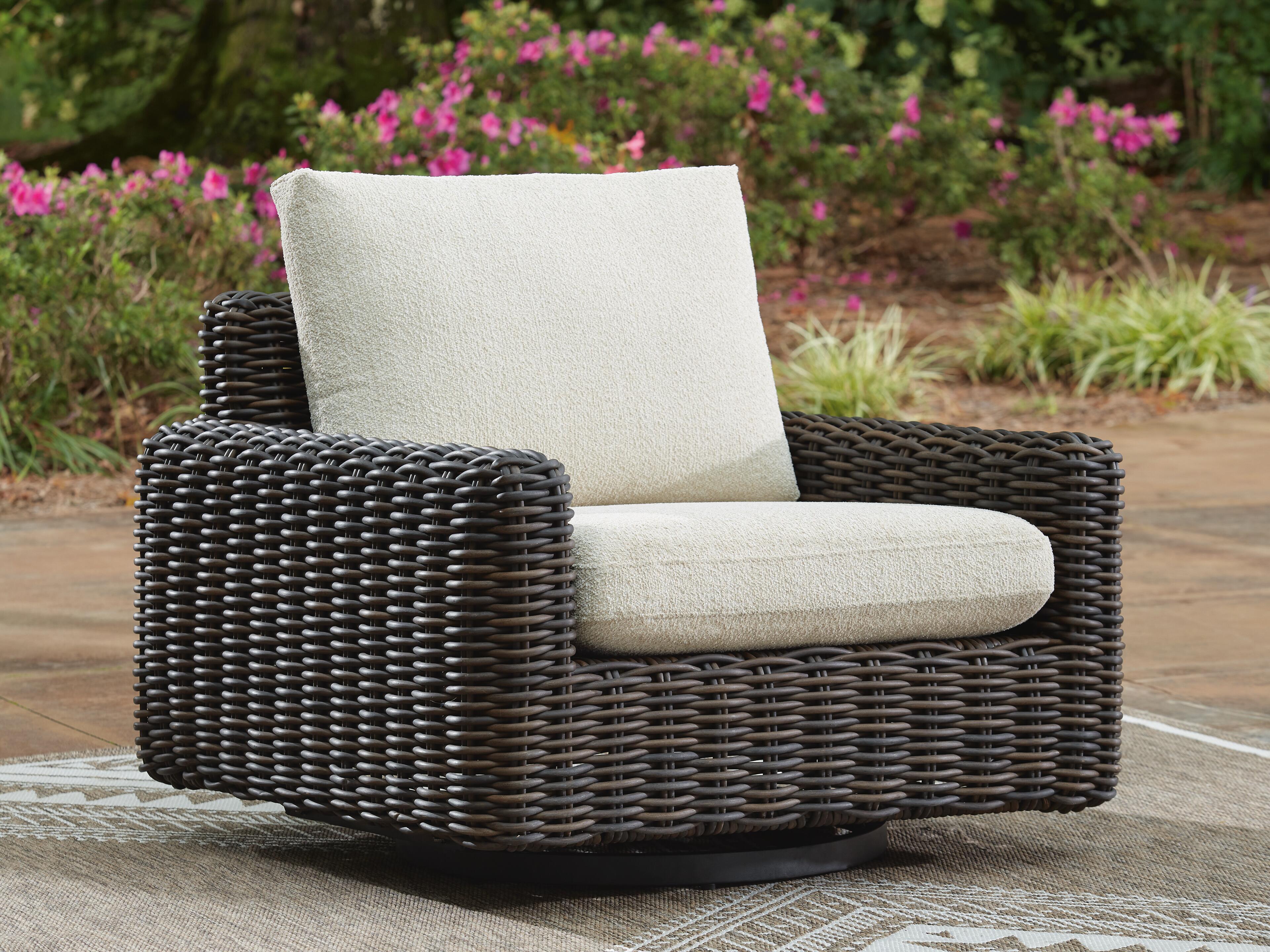 Kimora Outdoor Swivel Lounge Chair - image 1