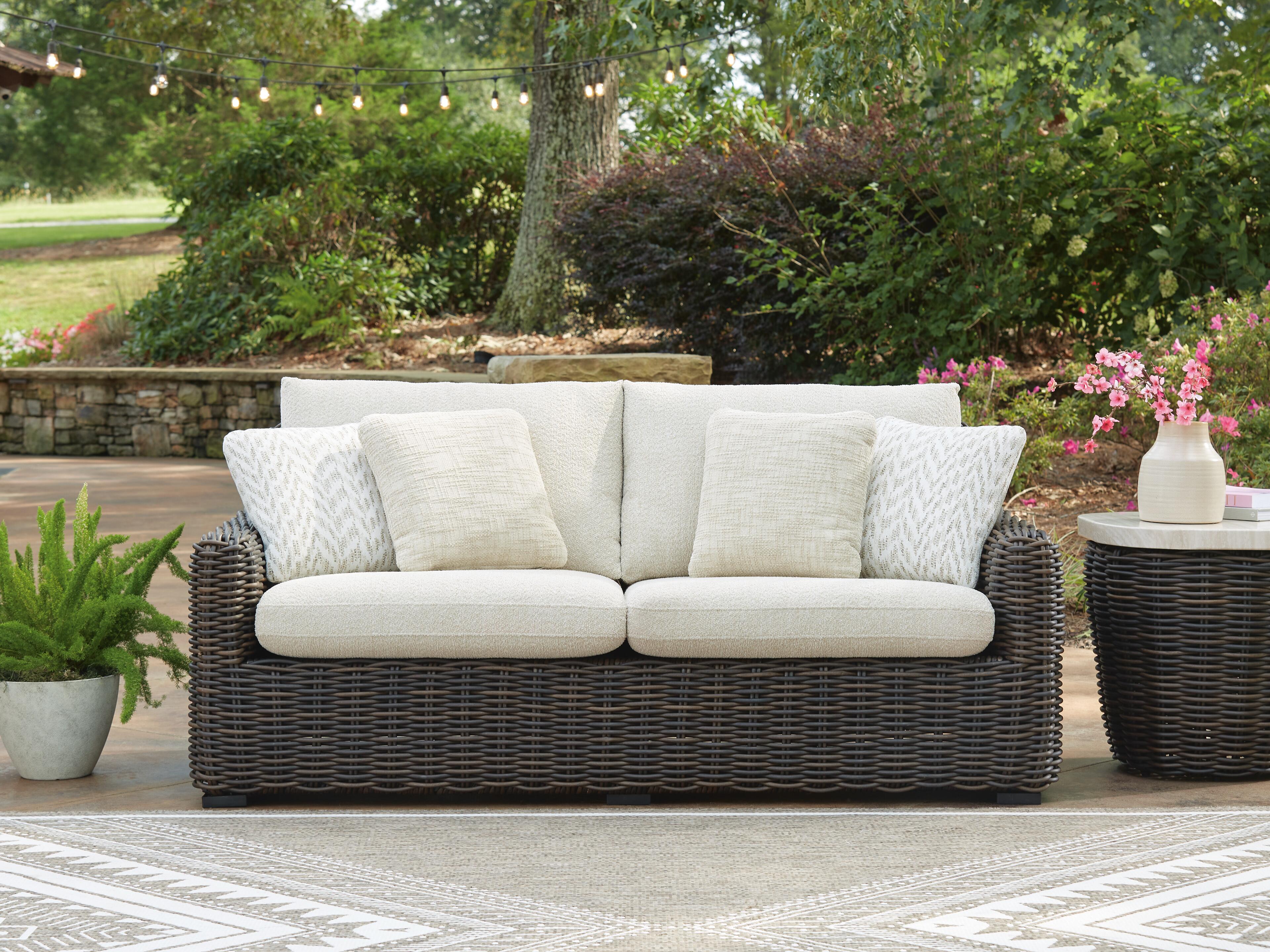Kimora Outdoor Loveseat with Cushion - image 1