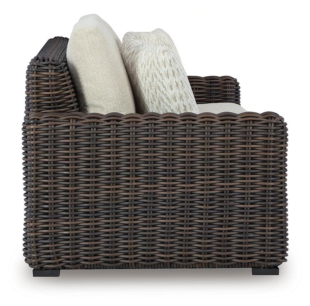 Kimora Outdoor Loveseat with Cushion - image 4